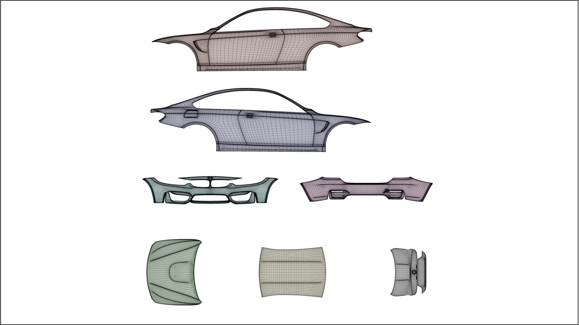 BMW M4 F82 COBRA 11 – Ontworpen Wrap PPF Kit van Printbaar Polyurethaanfolie 2