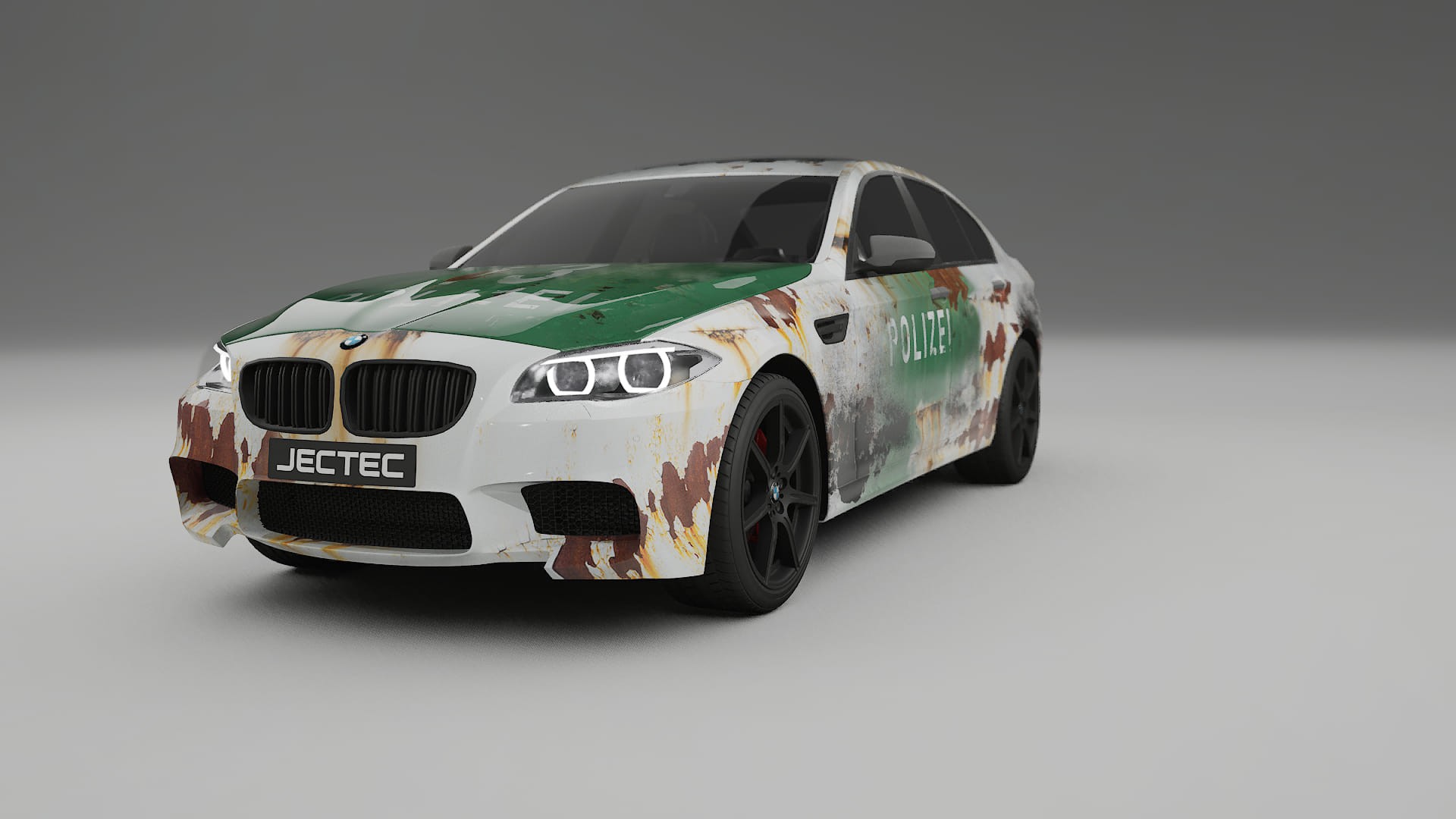 BMW M5 F10 COBRA 11 – Ontworpen Wrap PPF Kit van Printbaar Polyurethaanfolie