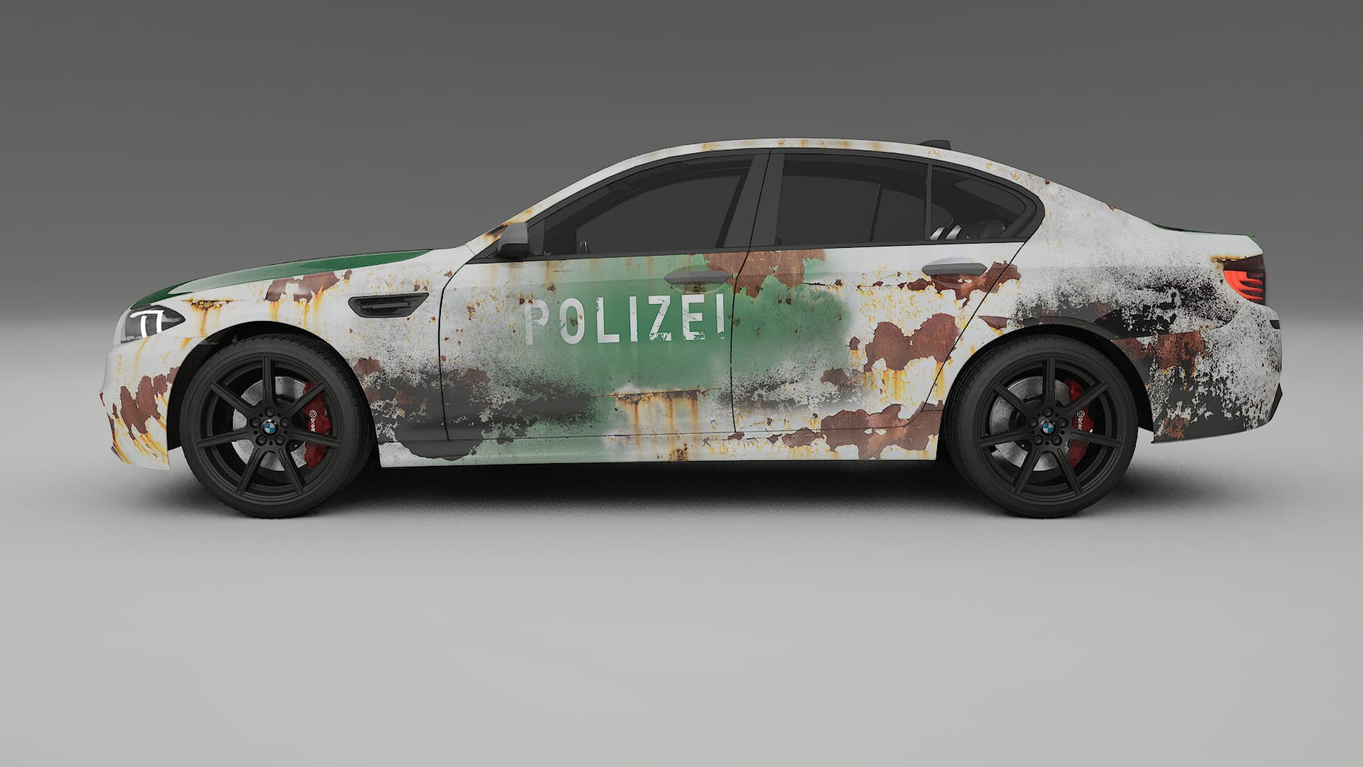 BMW M5 F10 COBRA 11 – Ontworpen Wrap PPF Kit van Printbaar Polyurethaanfolie