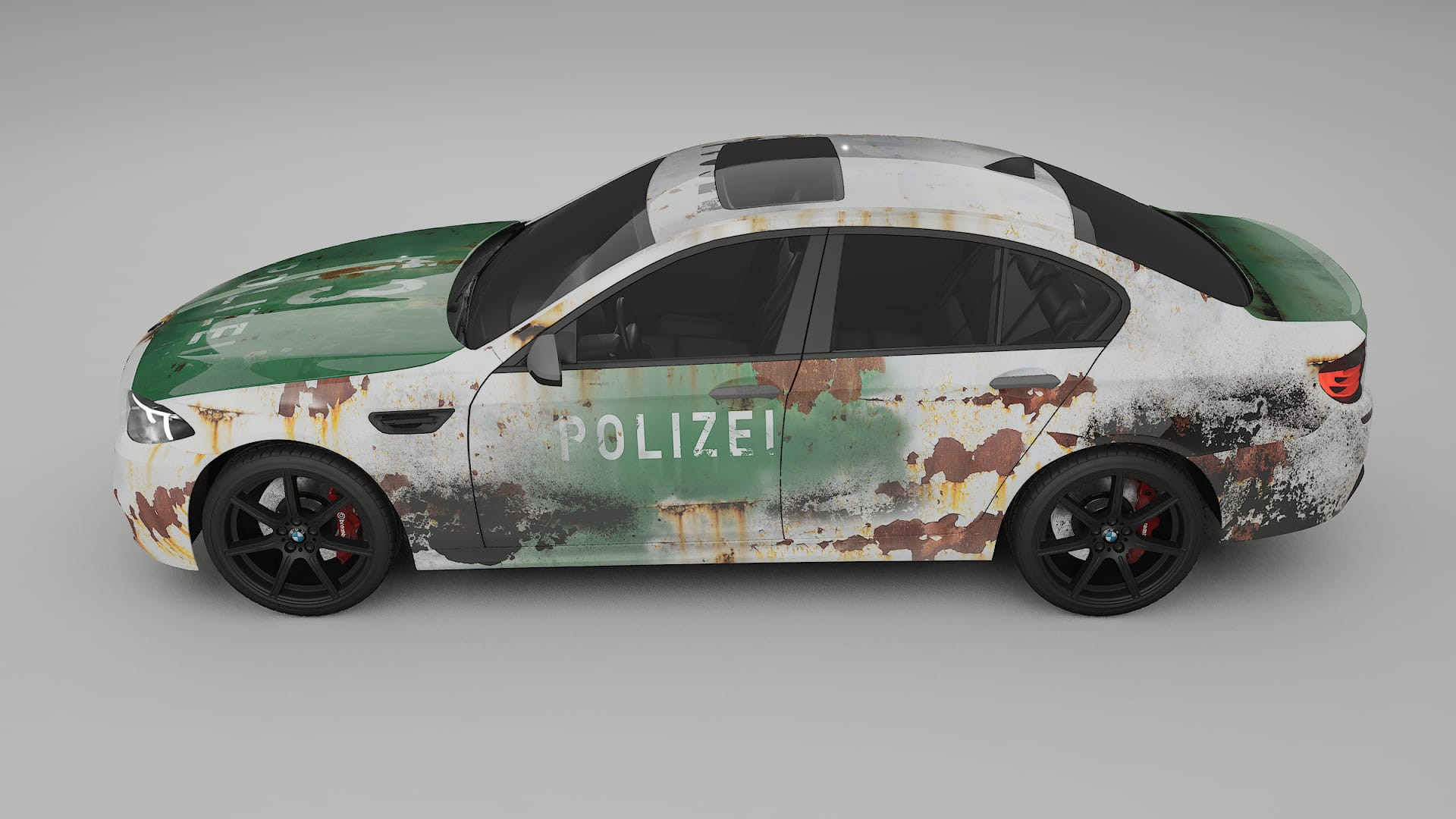 BMW M5 F10 COBRA 11 – Ontworpen Wrap PPF Kit van Printbaar Polyurethaanfolie