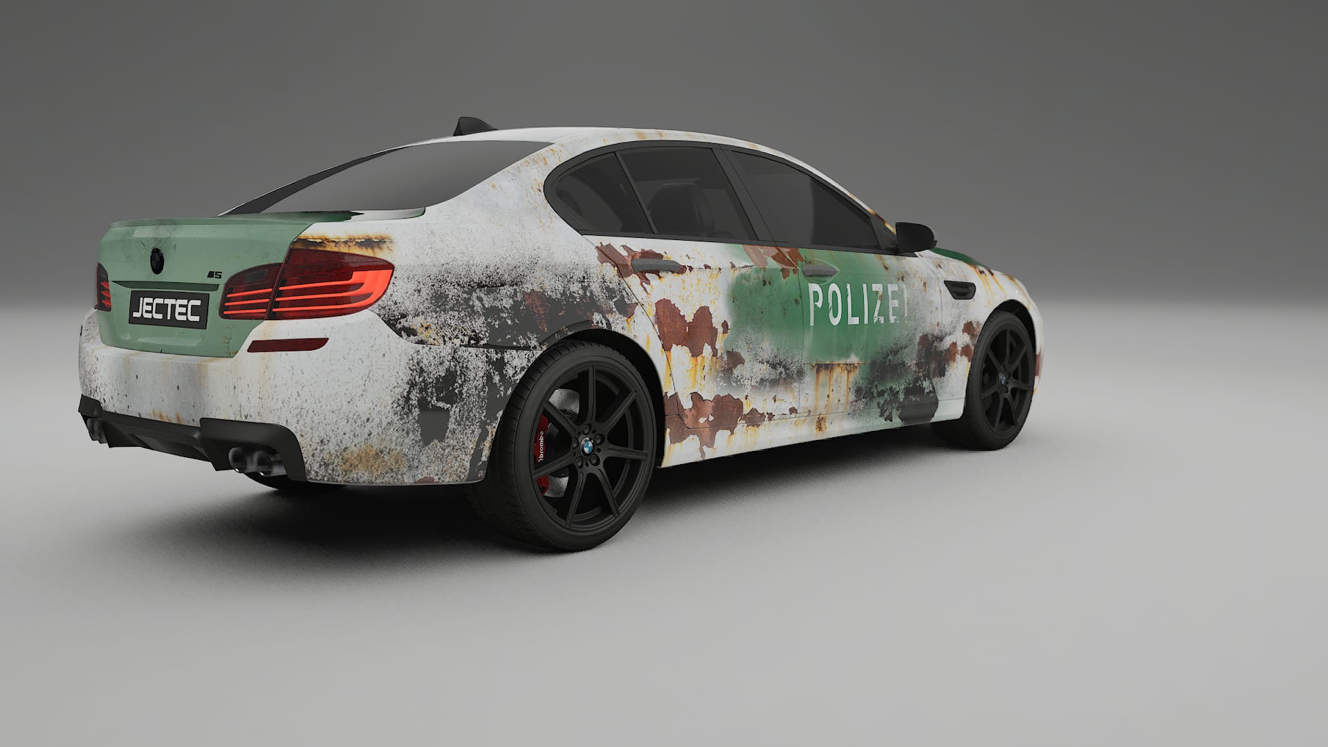 BMW M5 F10 COBRA 11 – Ontworpen Wrap PPF Kit van Printbaar Polyurethaanfolie