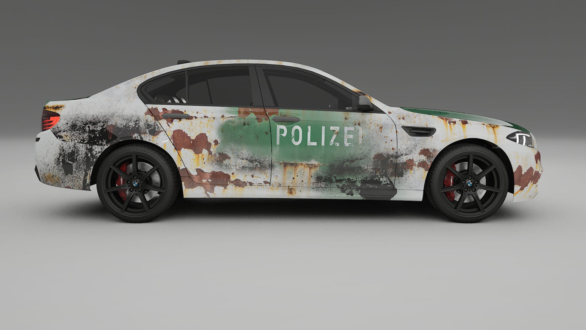 BMW M5 F10 COBRA 11 – Ontworpen Wrap PPF Kit van Printbaar Polyurethaanfolie
