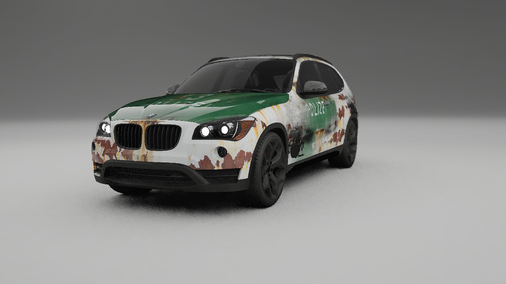 BMW X1 E84 COBRA 11 – Ontworpen Wrap PPF Kit van Printbaar Polyurethaanfolie