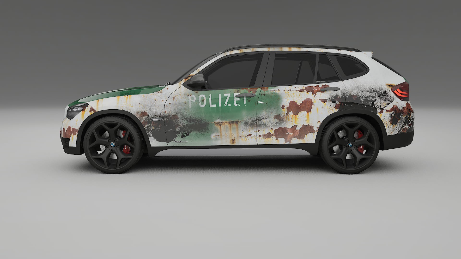 BMW X1 E84 COBRA 11 – Ontworpen Wrap PPF Kit van Printbaar Polyurethaanfolie