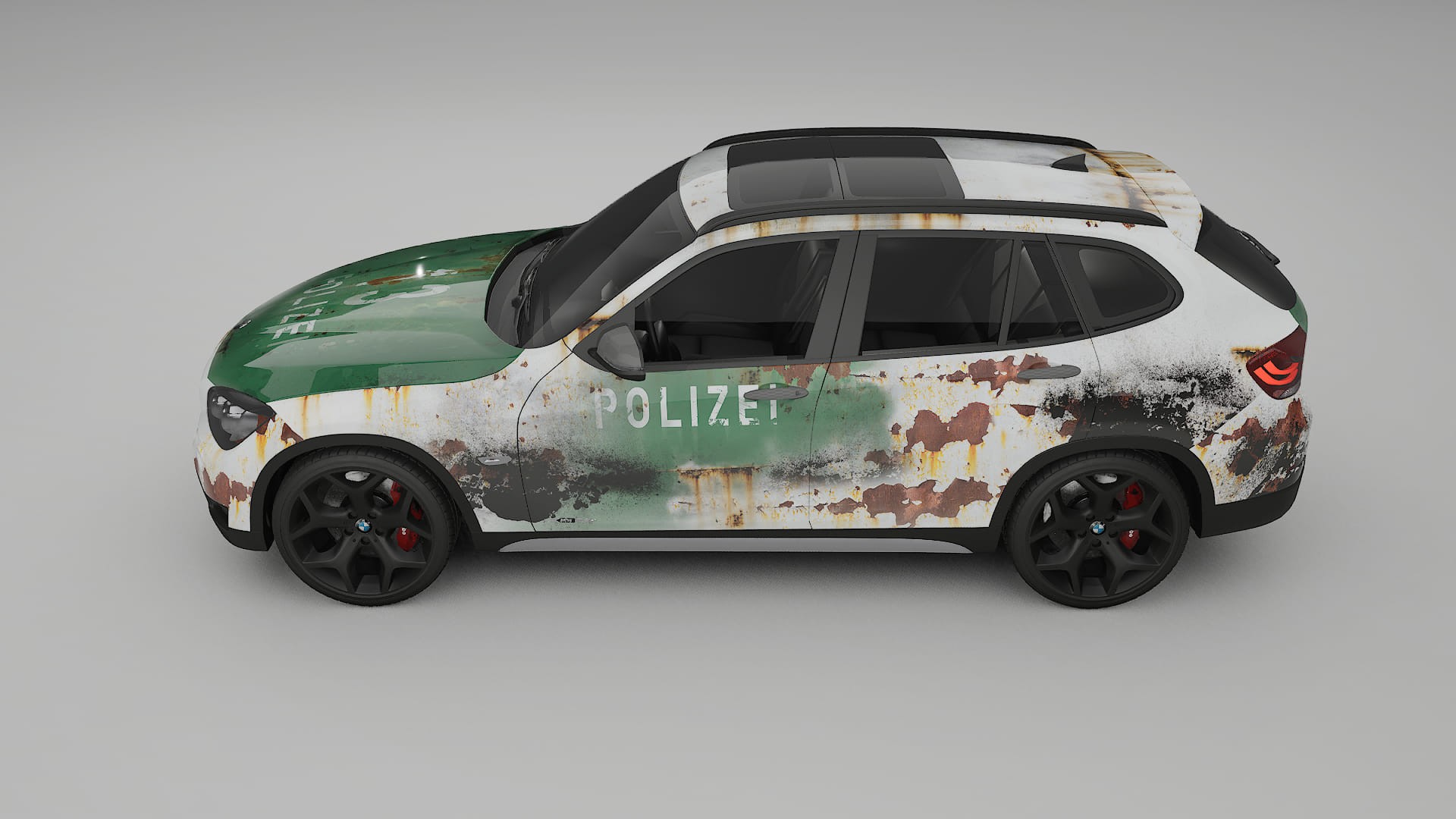 BMW X1 E84 COBRA 11 – Ontworpen Wrap PPF Kit van Printbaar Polyurethaanfolie