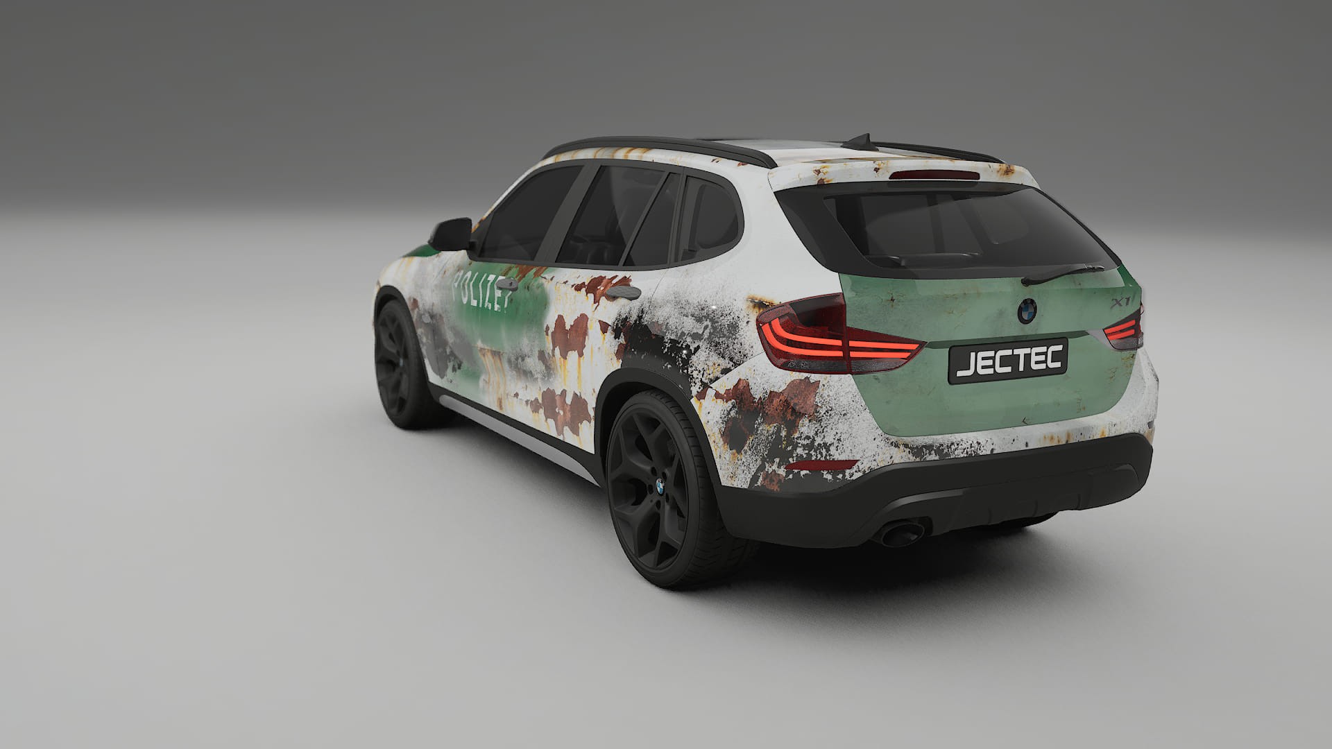BMW X1 E84 COBRA 11 – Ontworpen Wrap PPF Kit van Printbaar Polyurethaanfolie