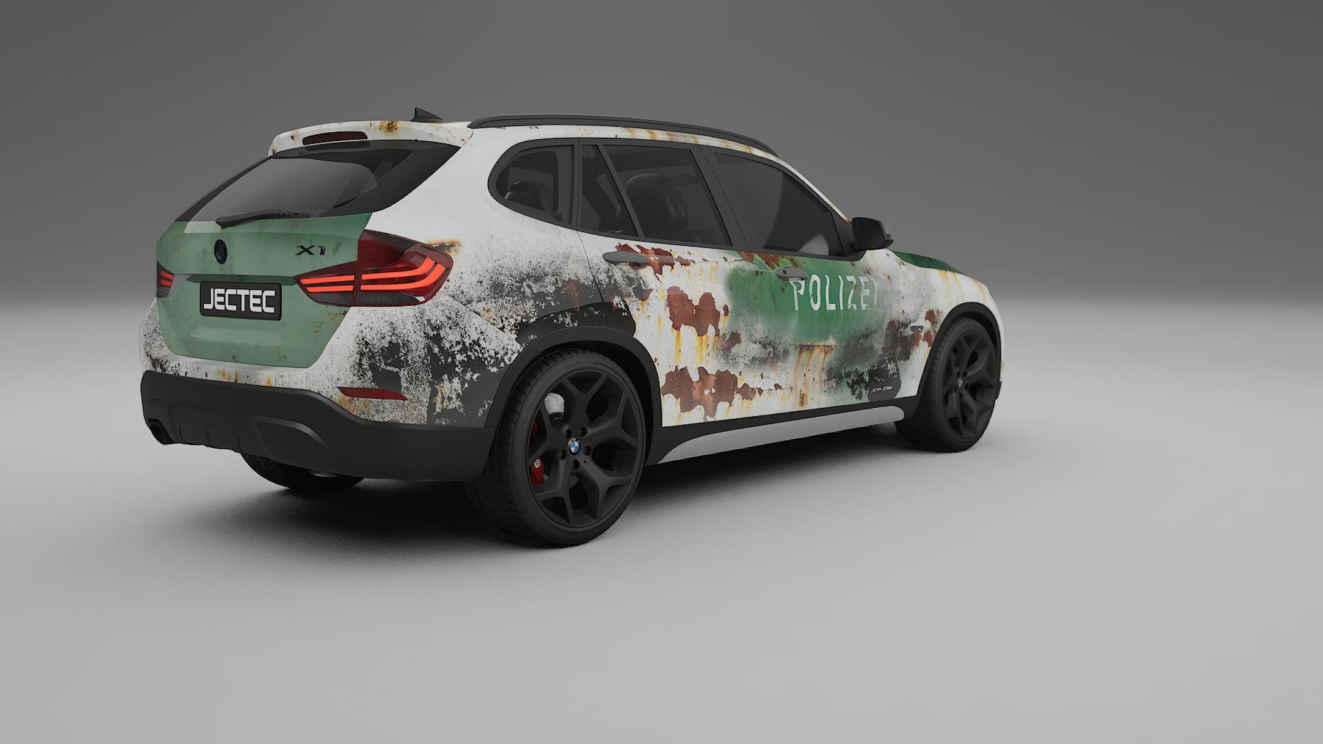 BMW X1 E84 COBRA 11 – Ontworpen Wrap PPF Kit van Printbaar Polyurethaanfolie