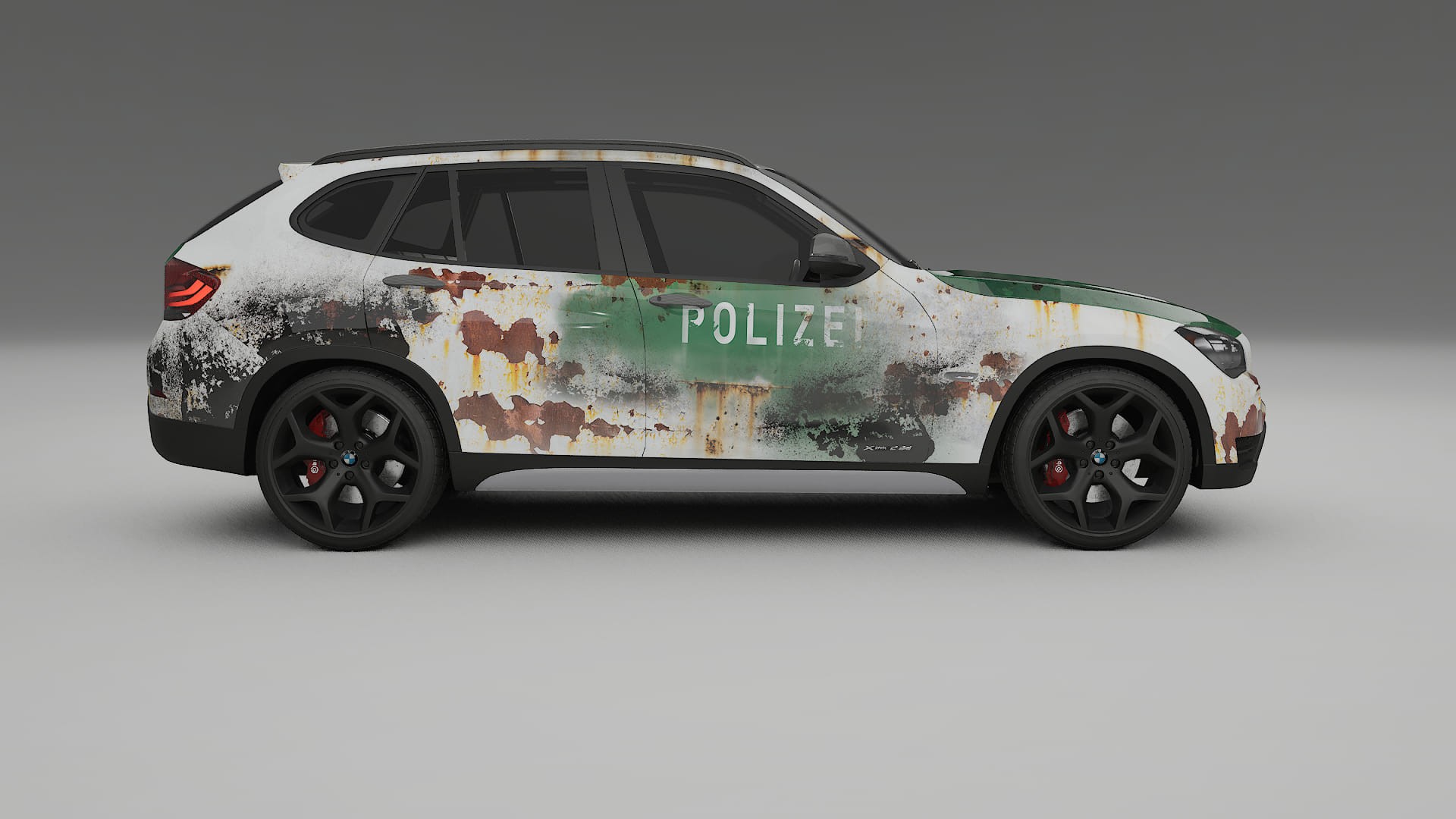 BMW X1 E84 COBRA 11 – Ontworpen Wrap PPF Kit van Printbaar Polyurethaanfolie