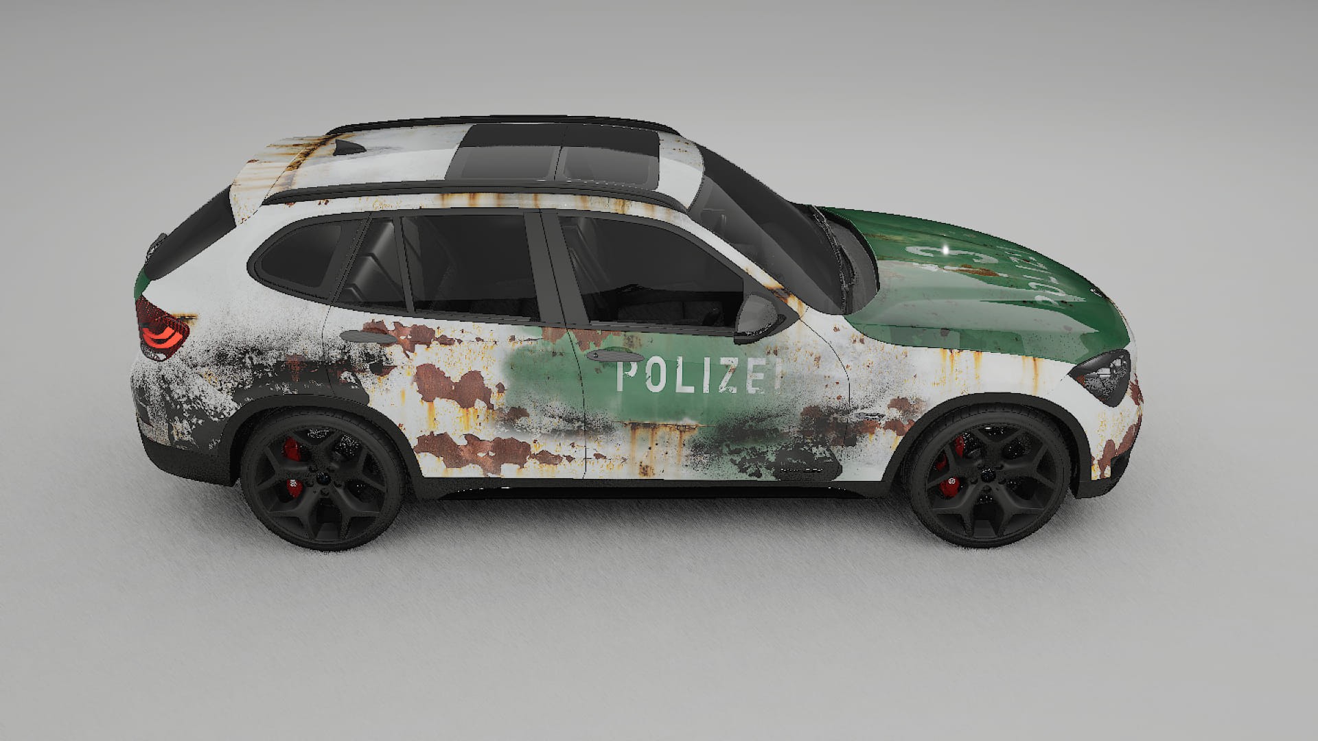 BMW X1 E84 COBRA 11 – Ontworpen Wrap PPF Kit van Printbaar Polyurethaanfolie
