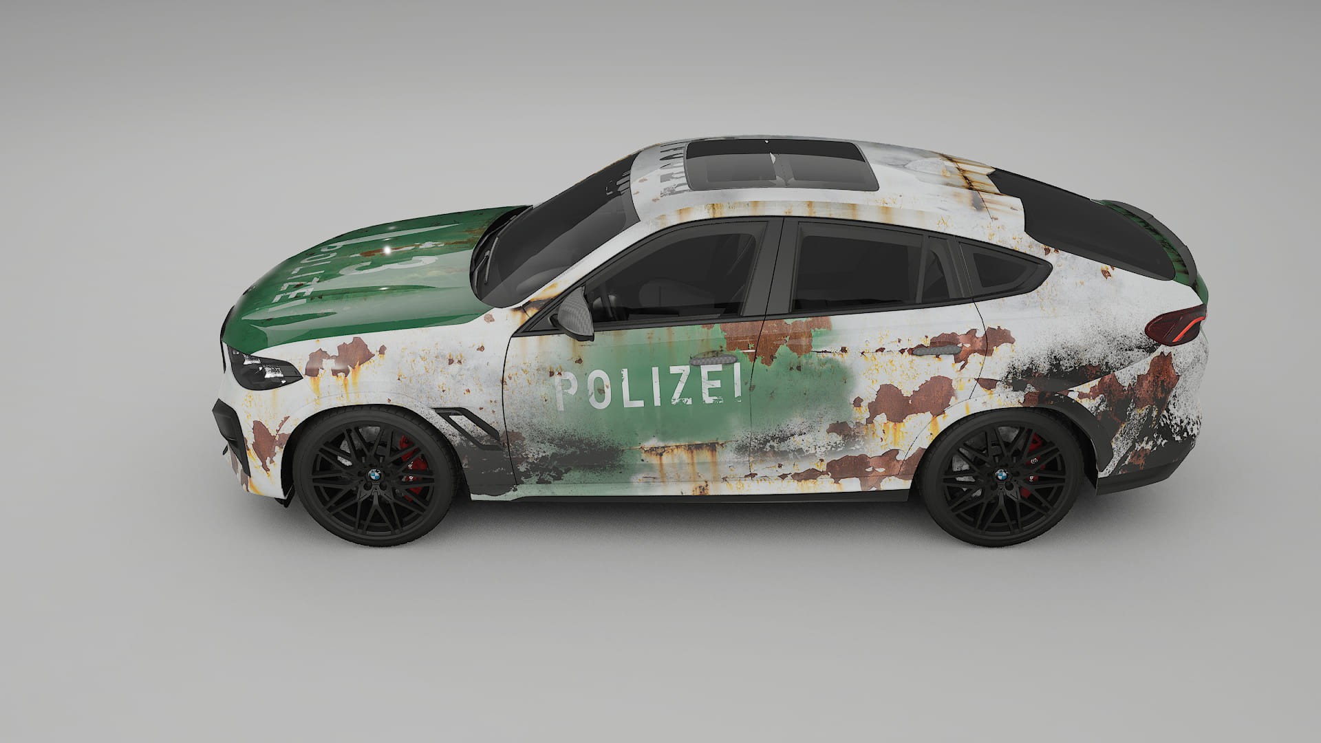 BMW X6 F96 Competition COBRA 11 – Ontworpen Wrap PPF Kit van Printbaar Polyurethaanfolie