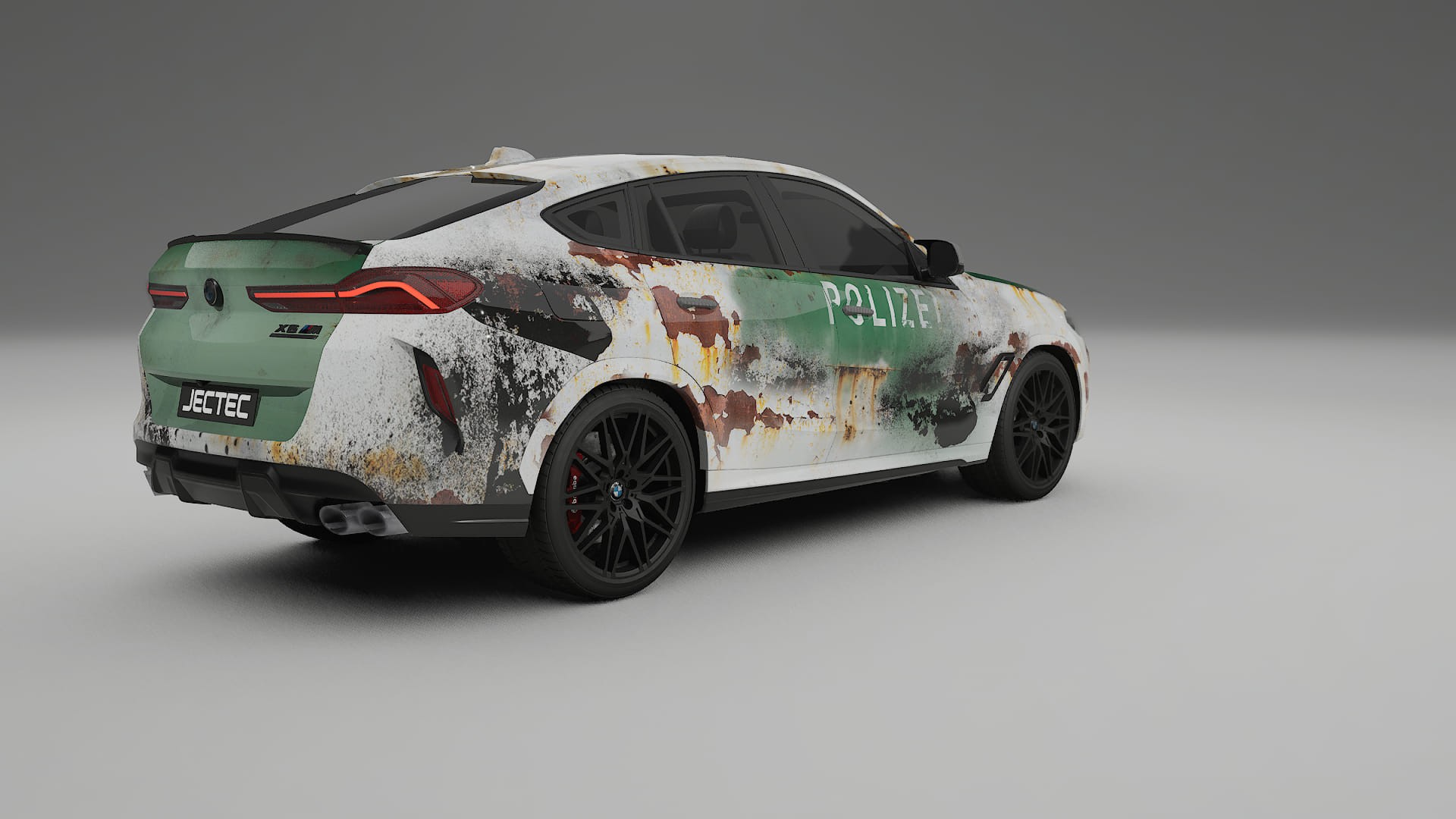 BMW X6 F96 Competition COBRA 11 – Ontworpen Wrap PPF Kit van Printbaar Polyurethaanfolie