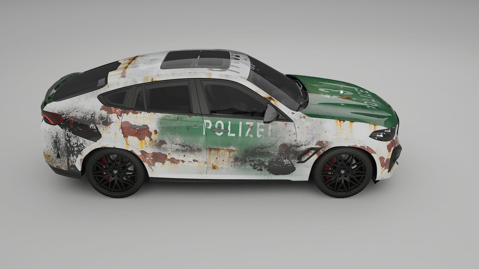 BMW X6 F96 Competition COBRA 11 – Ontworpen Wrap PPF Kit van Printbaar Polyurethaanfolie