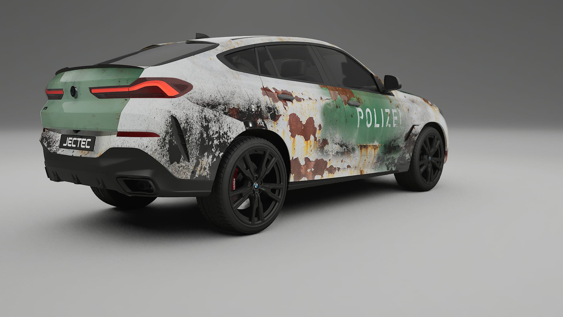 BMW X6 G06 F96 COBRA 11 – Ontworpen Wrap PPF Kit van Printbaar Polyurethaanfolie