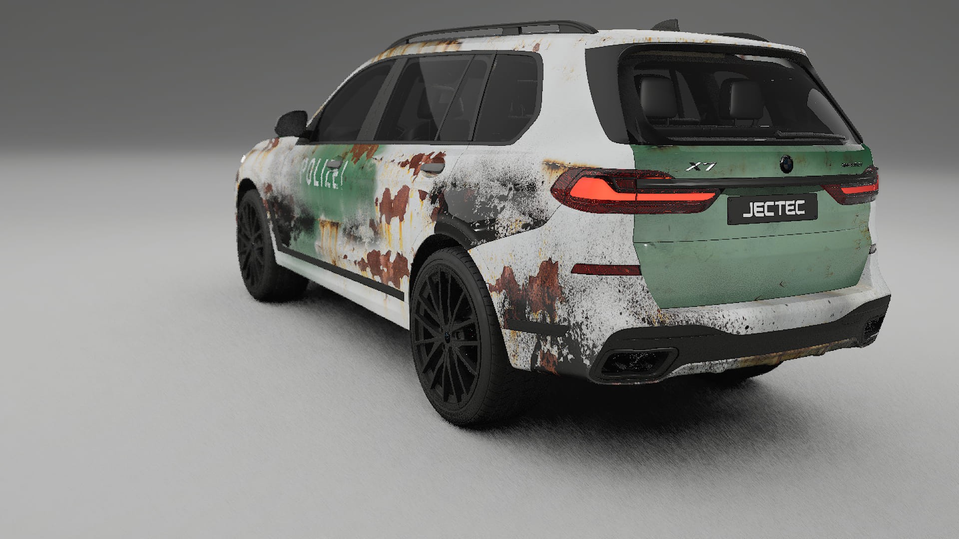 BMW X7 M G07 COBRA 11 – Ontworpen Wrap PPF Kit van Printbaar Polyurethaanfolie