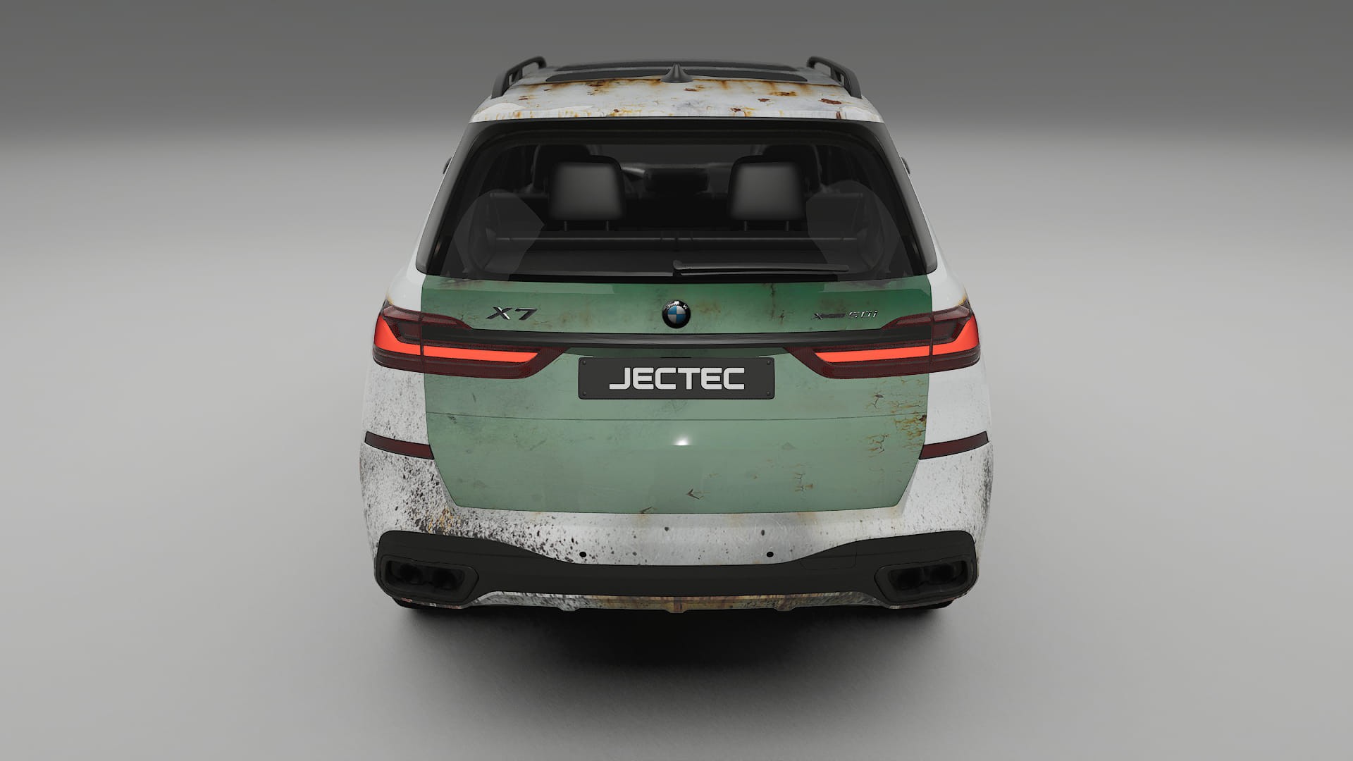 BMW X7 M G07 COBRA 11 – Ontworpen Wrap PPF Kit van Printbaar Polyurethaanfolie