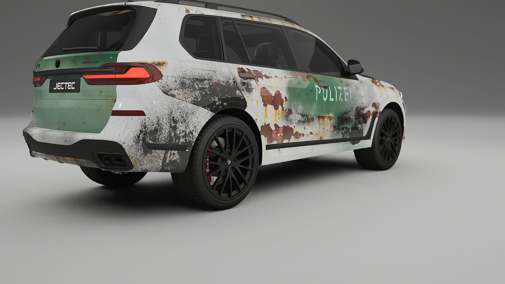 BMW X7 M G07 COBRA 11 – Ontworpen Wrap PPF Kit van Printbaar Polyurethaanfolie