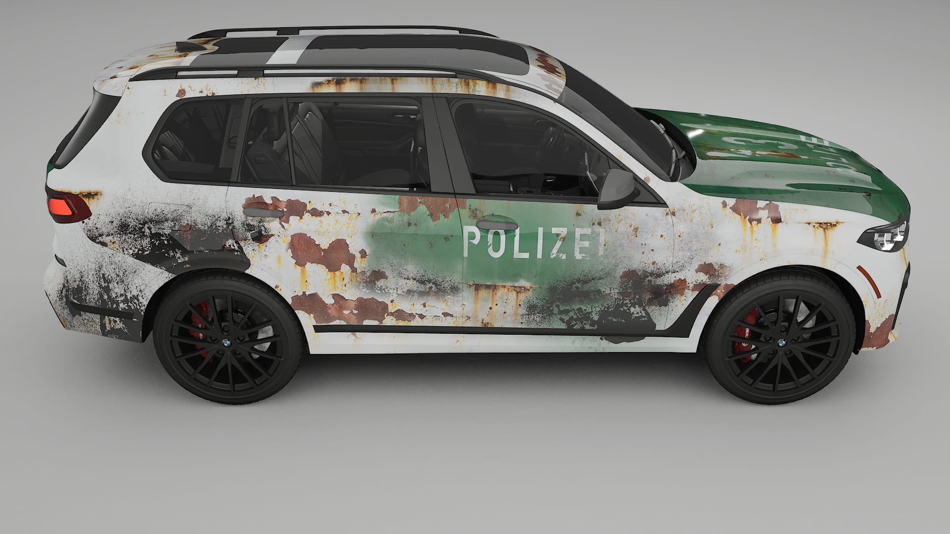 BMW X7 M G07 COBRA 11 – Ontworpen Wrap PPF Kit van Printbaar Polyurethaanfolie