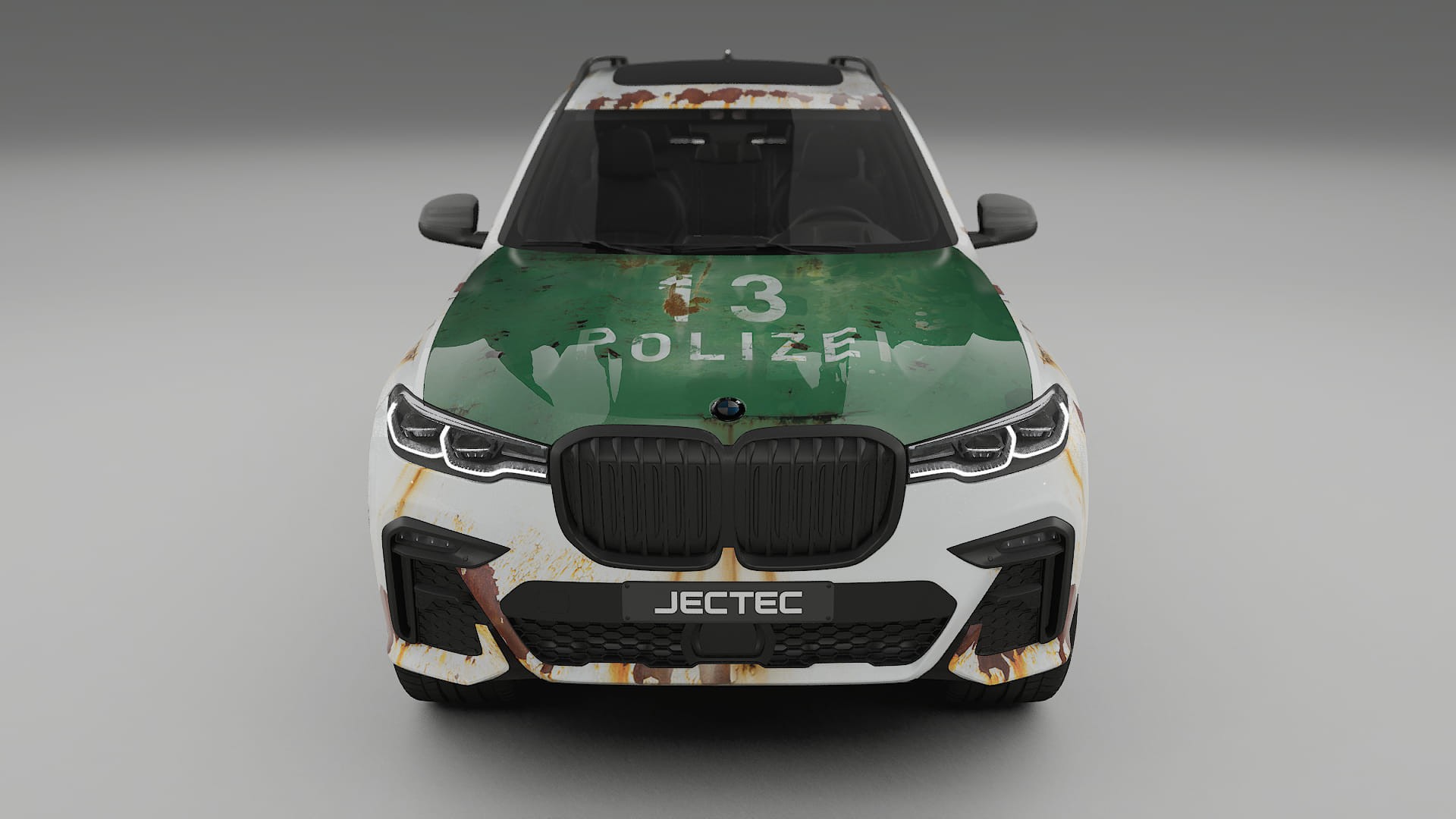 BMW X7 M G07 COBRA 11 – Ontworpen Wrap PPF Kit van Printbaar Polyurethaanfolie
