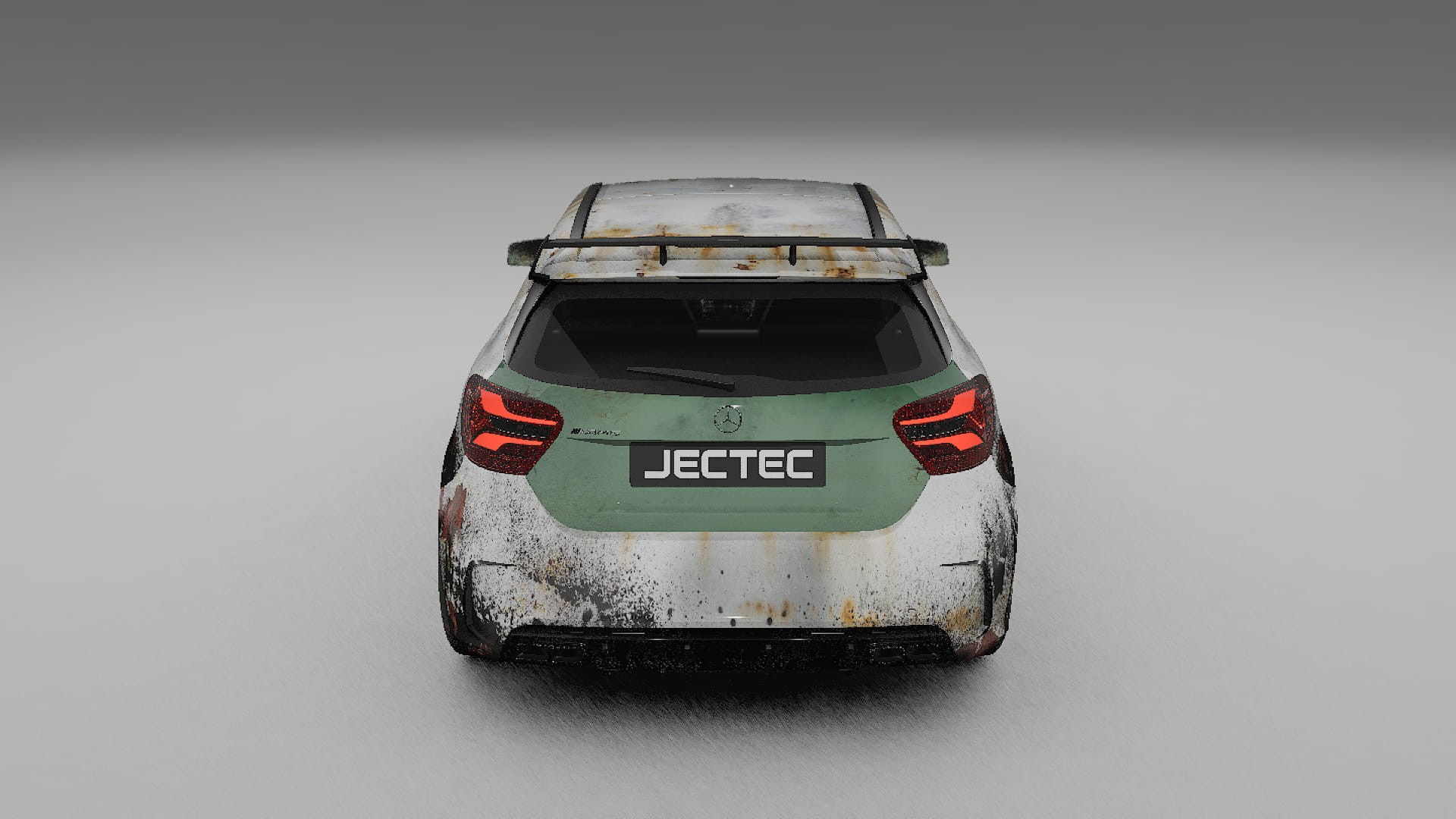 Mercedes A45 AMG W176 COBRA 11 – Ontworpen Wrap PPF Kit van Printbaar Polyurethaanfolie