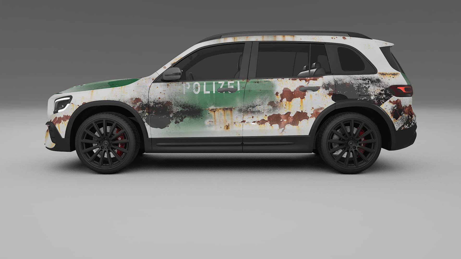Mercedes AMG GLB COBRA 11 – Ontworpen Wrap PPF Kit van Printbaar Polyurethaanfolie