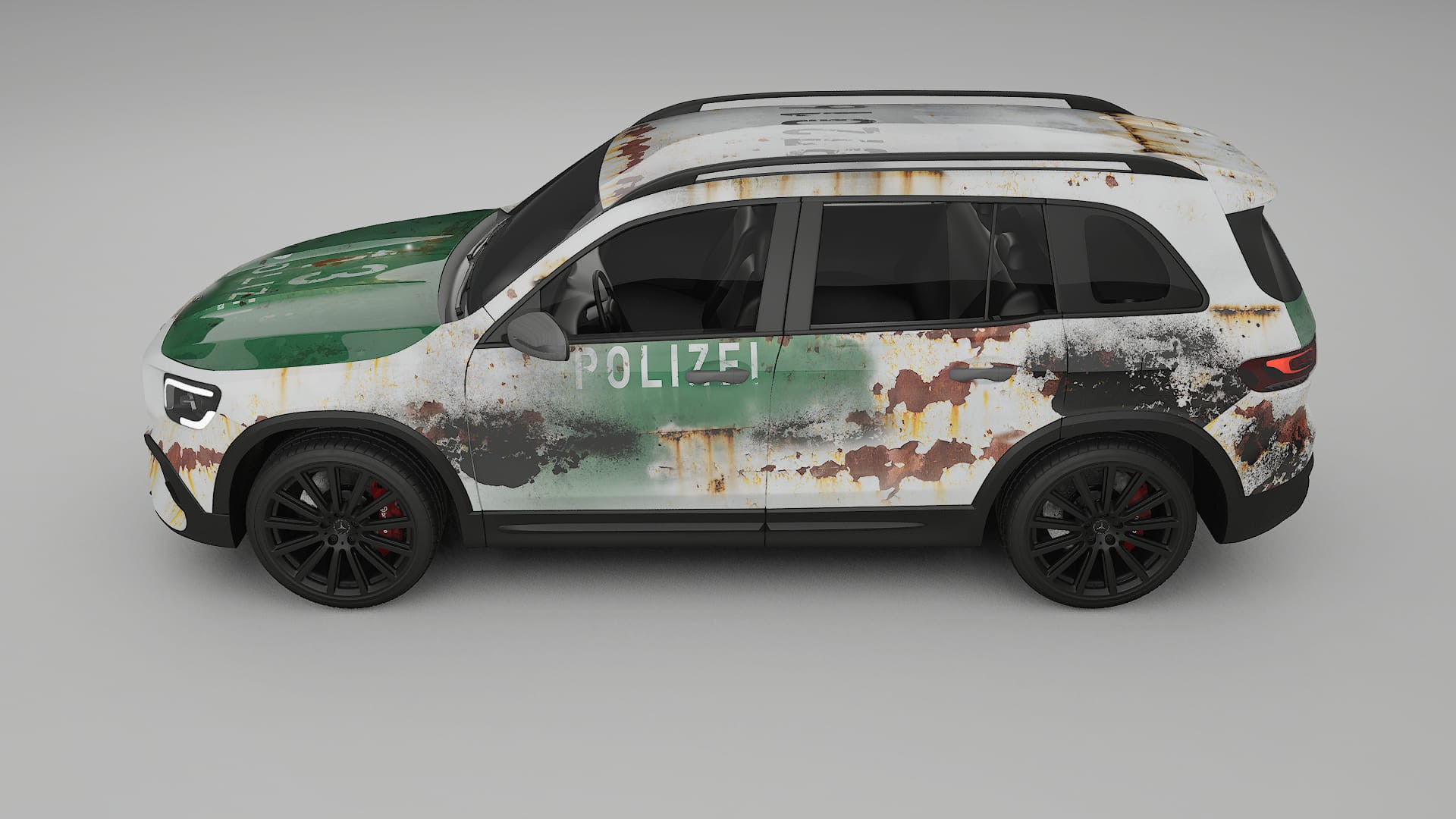 Mercedes AMG GLB COBRA 11 – Ontworpen Wrap PPF Kit van Printbaar Polyurethaanfolie