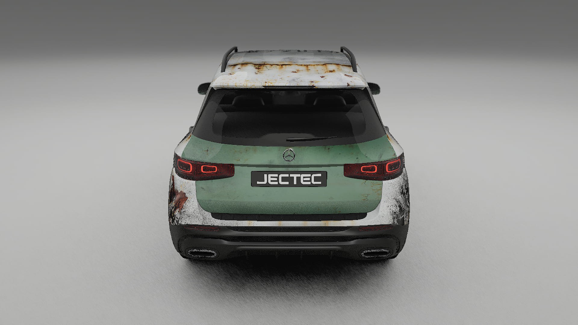 Mercedes AMG GLB COBRA 11 – Ontworpen Wrap PPF Kit van Printbaar Polyurethaanfolie