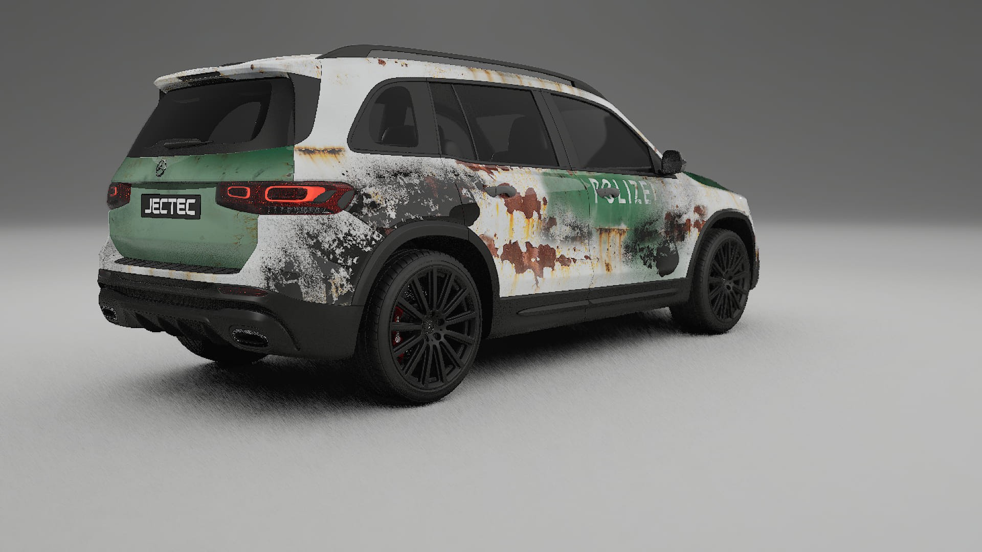 Mercedes AMG GLB COBRA 11 – Ontworpen Wrap PPF Kit van Printbaar Polyurethaanfolie