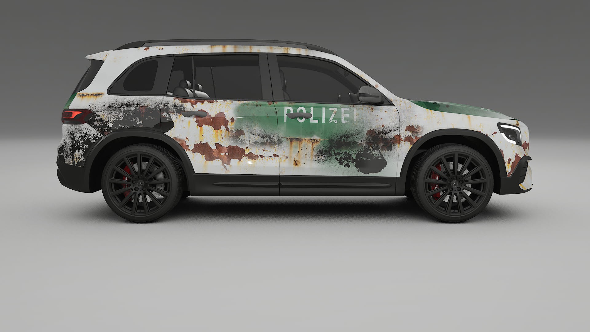 Mercedes AMG GLB COBRA 11 – Ontworpen Wrap PPF Kit van Printbaar Polyurethaanfolie