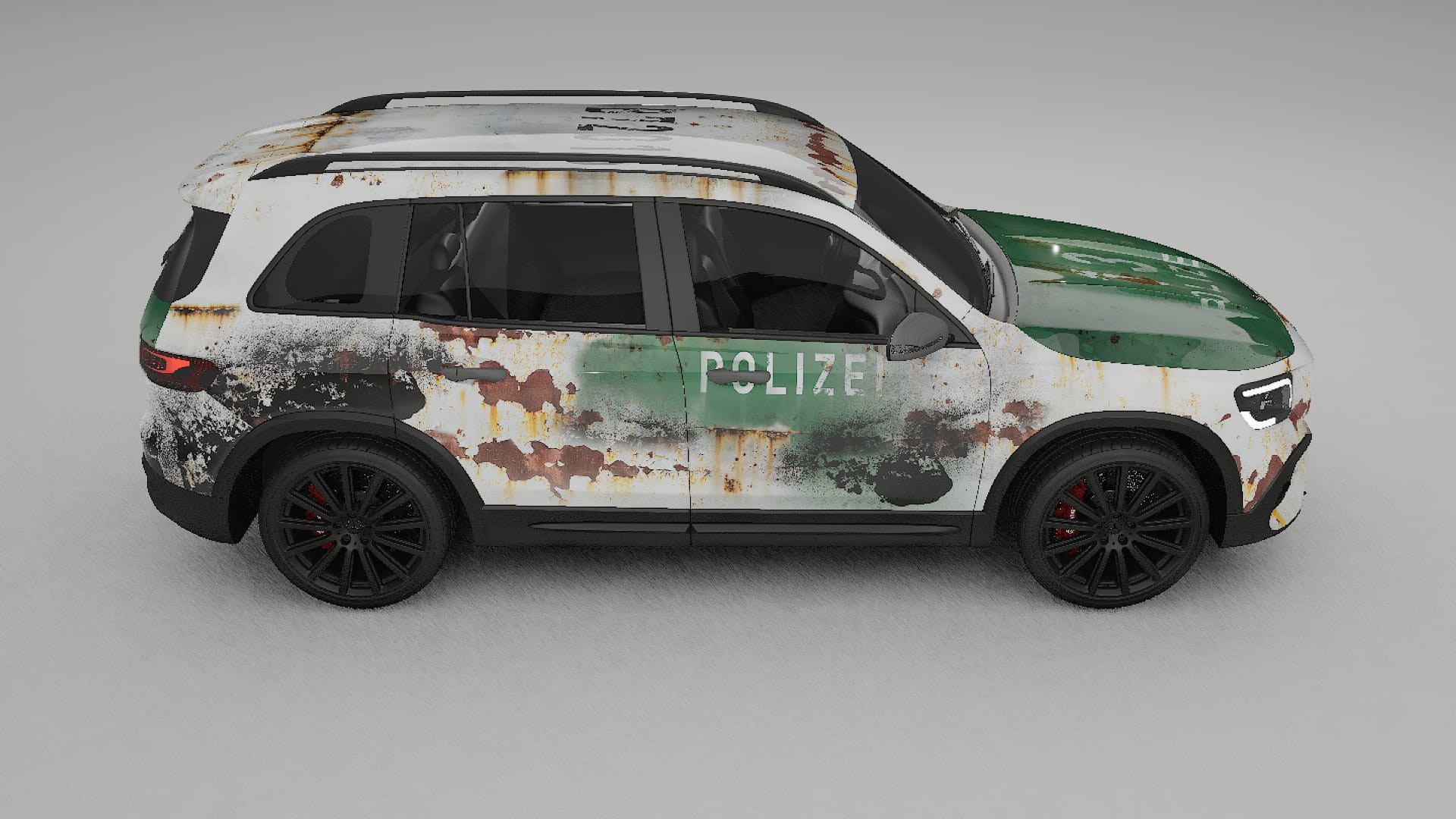 Mercedes AMG GLB COBRA 11 – Ontworpen Wrap PPF Kit van Printbaar Polyurethaanfolie