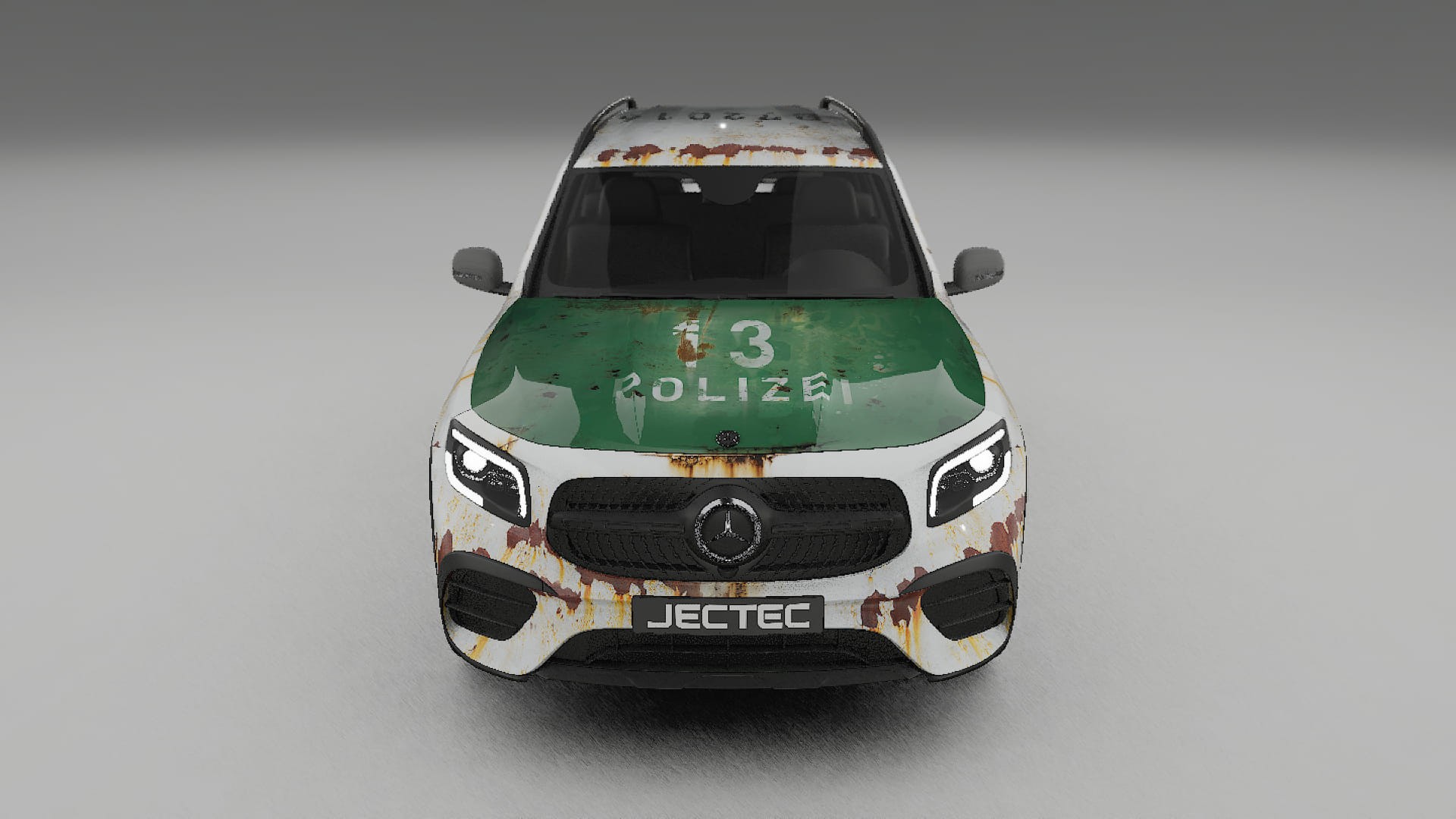 Mercedes AMG GLB COBRA 11 – Ontworpen Wrap PPF Kit van Printbaar Polyurethaanfolie