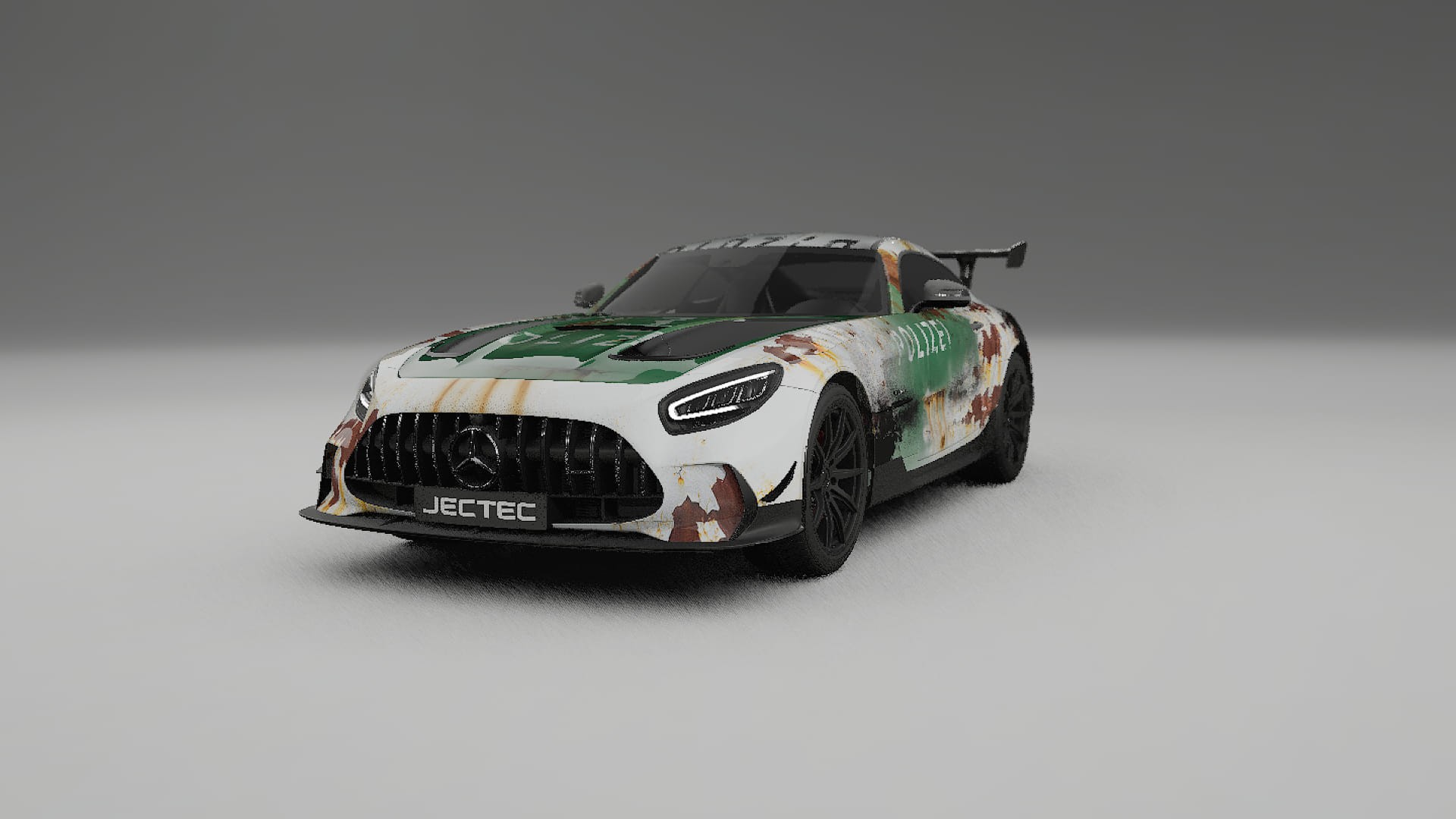 Mercedes AMG GT Black Series C192 Coupe COBRA 11 – Ontworpen Wrap PPF Kit van Printbaar Polyurethaanfolie