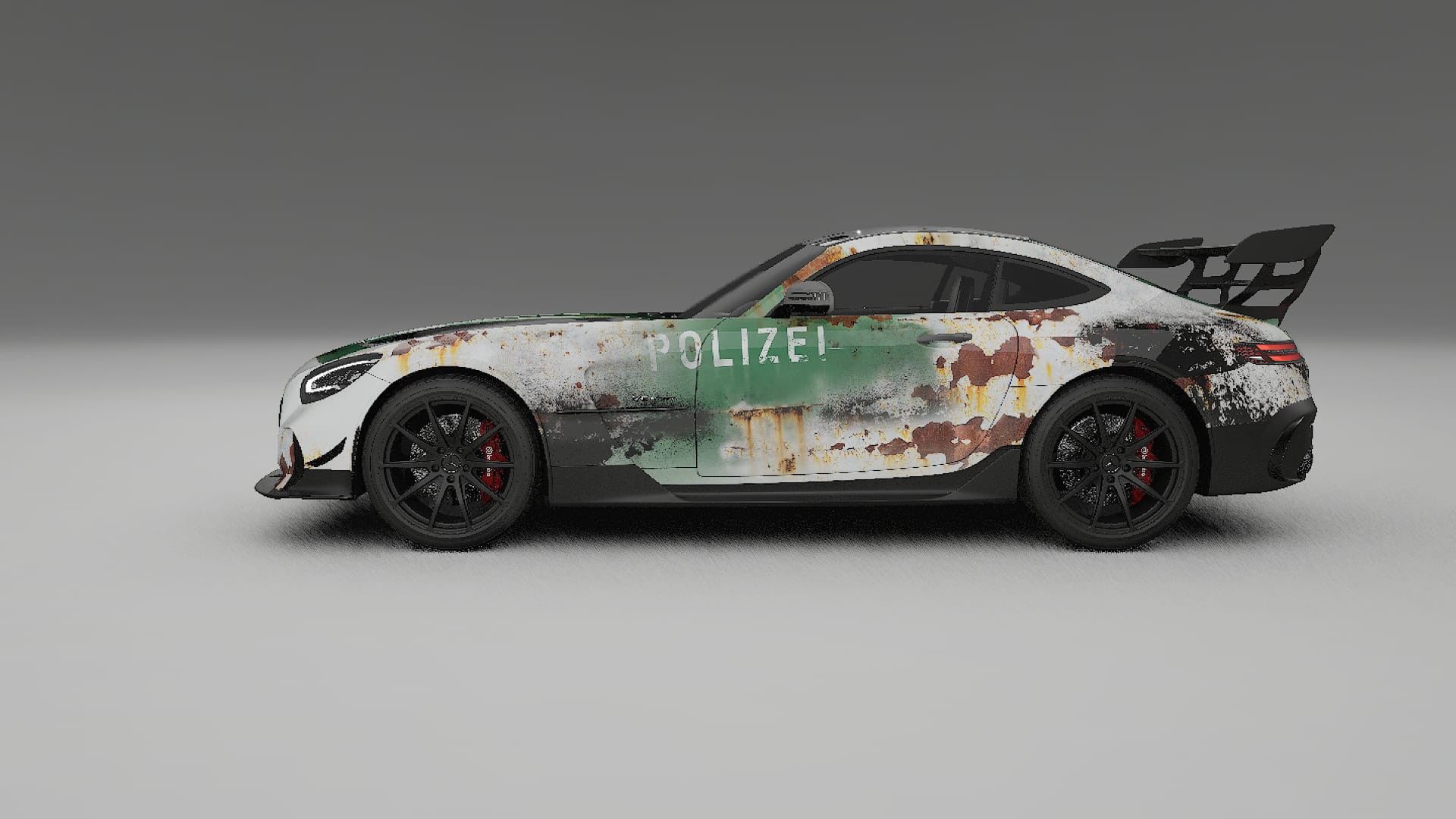 Mercedes AMG GT Black Series C192 Coupe COBRA 11 – Ontworpen Wrap PPF Kit van Printbaar Polyurethaanfolie