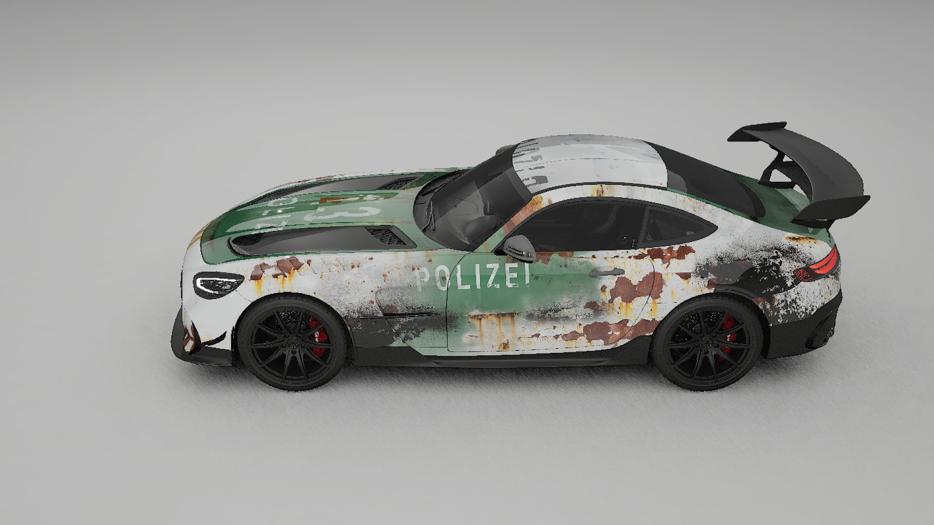 Mercedes AMG GT Black Series C192 Coupe COBRA 11 – Ontworpen Wrap PPF Kit van Printbaar Polyurethaanfolie