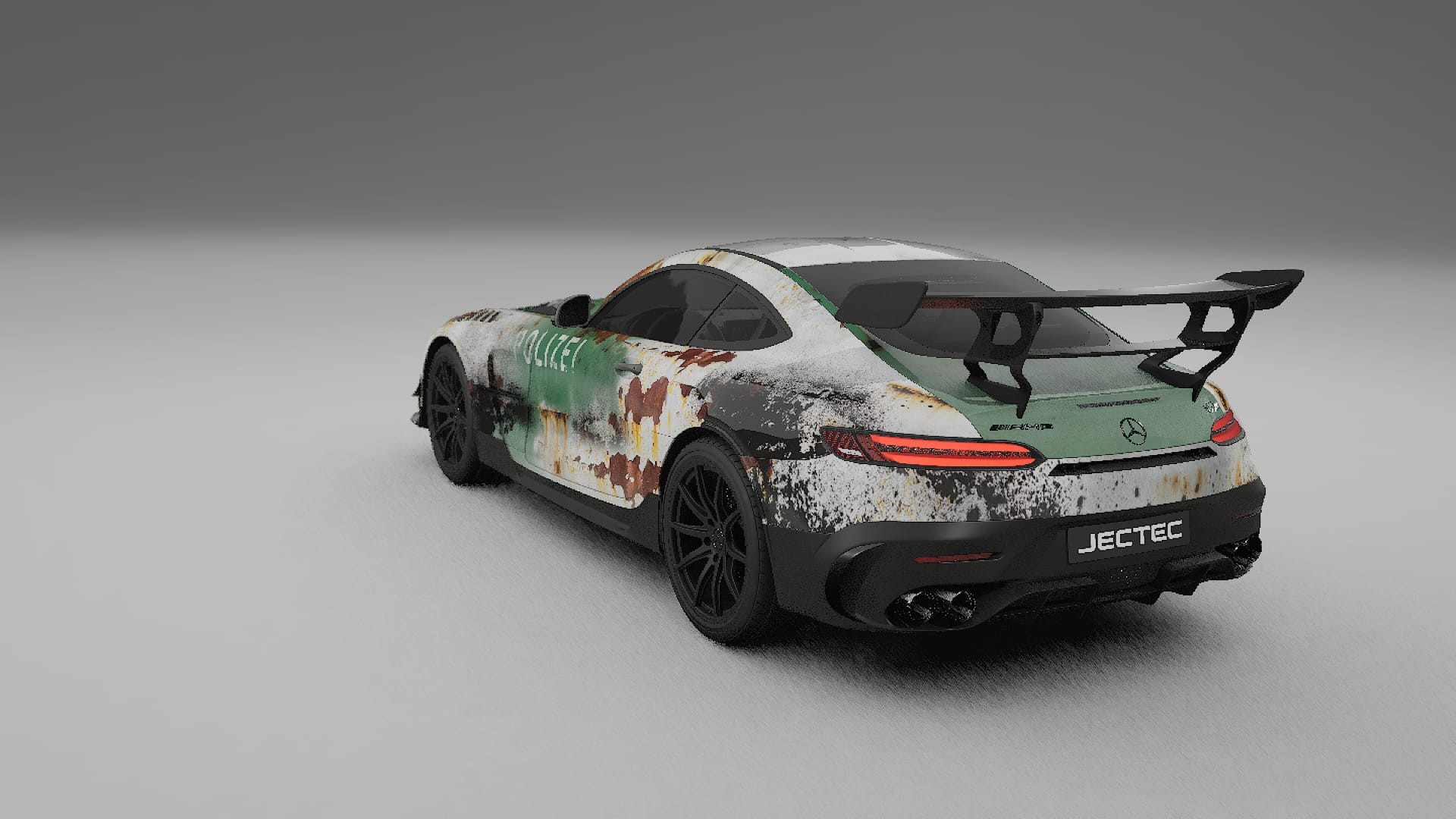 Mercedes AMG GT Black Series C192 Coupe COBRA 11 – Ontworpen Wrap PPF Kit van Printbaar Polyurethaanfolie