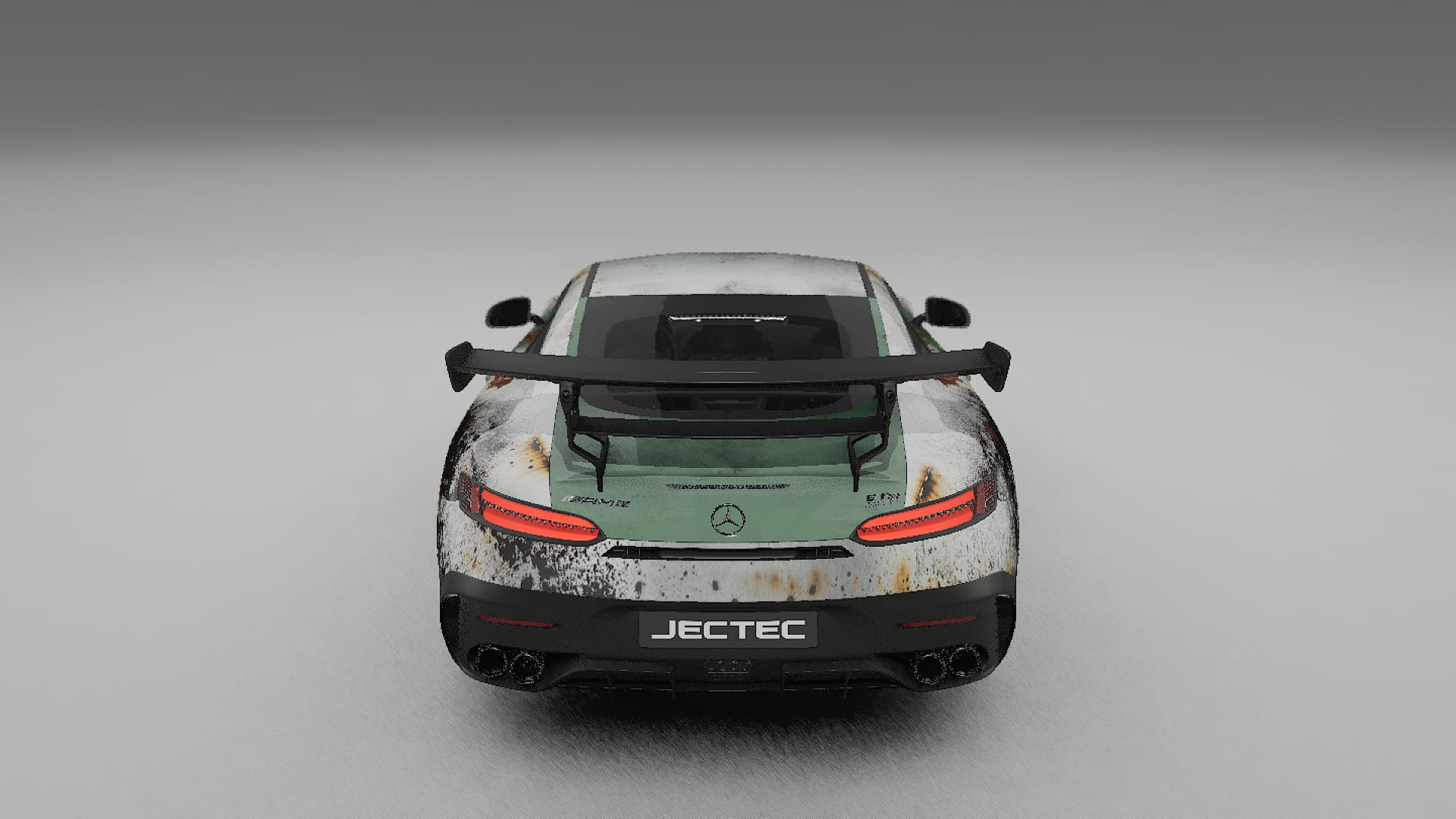 Mercedes AMG GT Black Series C192 Coupe COBRA 11 – Ontworpen Wrap PPF Kit van Printbaar Polyurethaanfolie