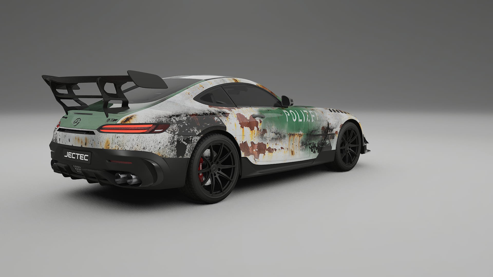 Mercedes AMG GT Black Series C192 Coupe COBRA 11 – Ontworpen Wrap PPF Kit van Printbaar Polyurethaanfolie