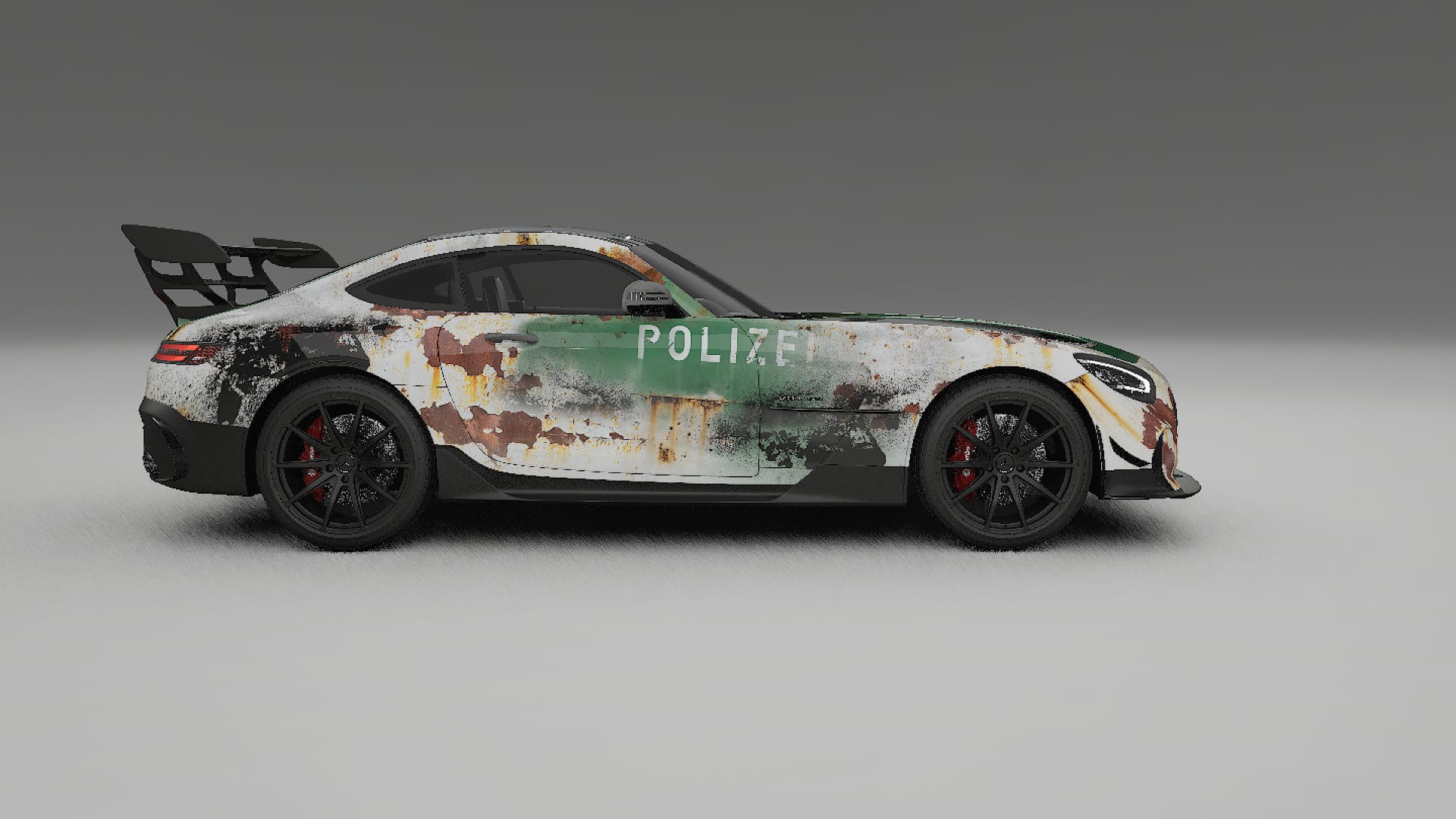 Mercedes AMG GT Black Series C192 Coupe COBRA 11 – Ontworpen Wrap PPF Kit van Printbaar Polyurethaanfolie