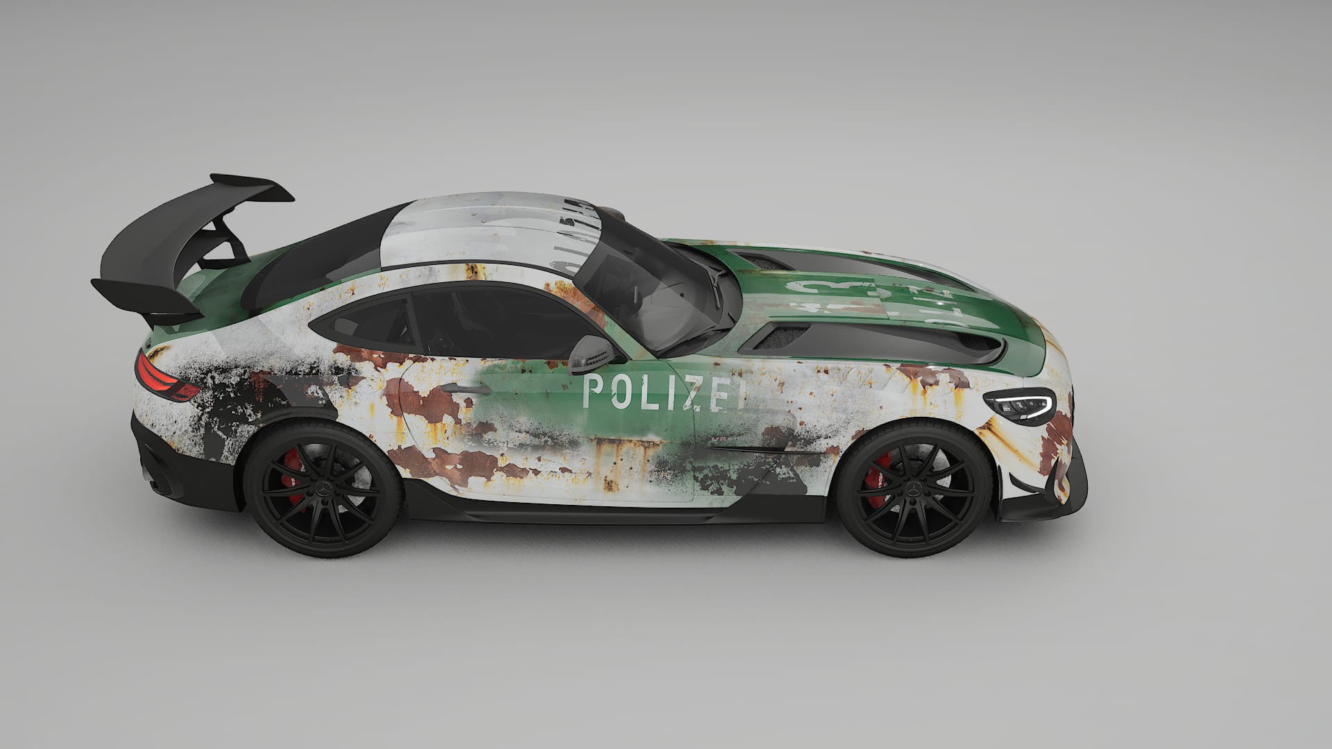 Mercedes AMG GT Black Series C192 Coupe COBRA 11 – Ontworpen Wrap PPF Kit van Printbaar Polyurethaanfolie