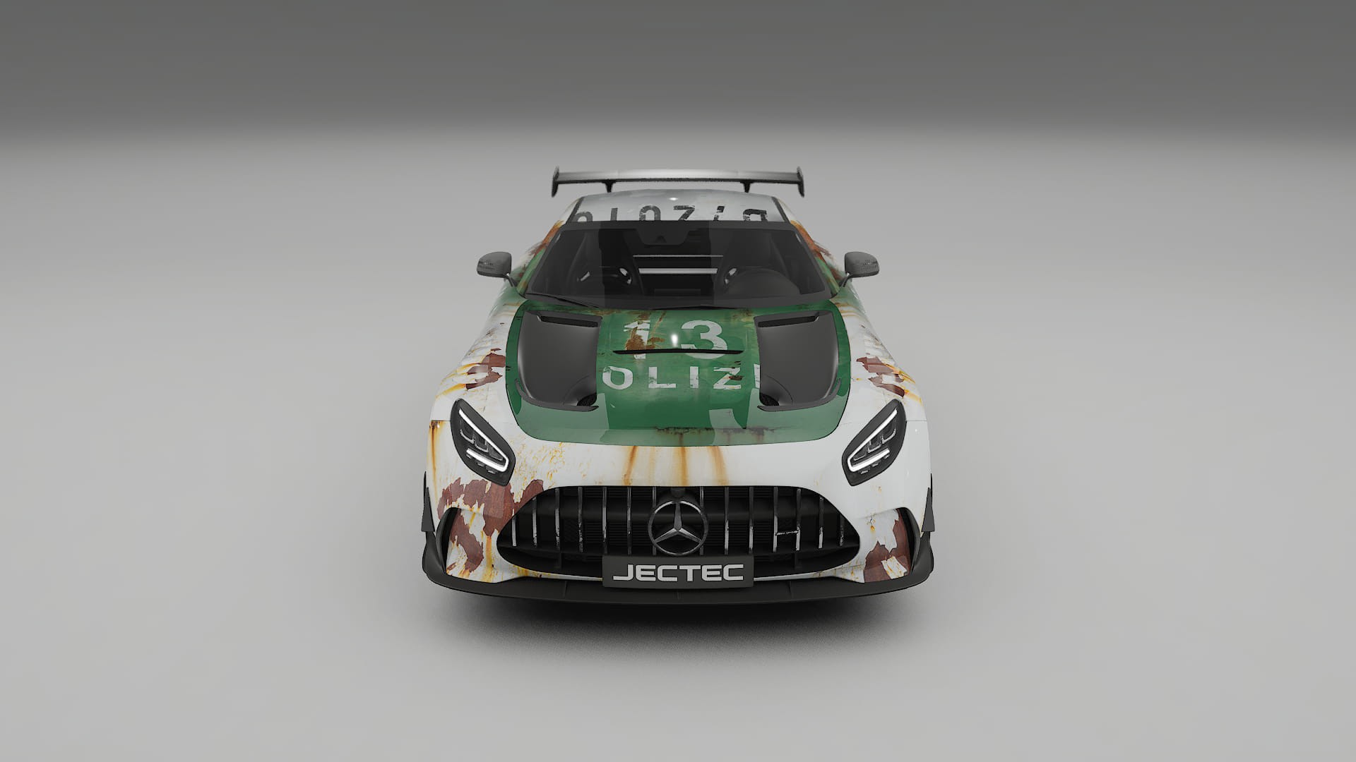 Mercedes AMG GT Black Series C192 Coupe COBRA 11 – Ontworpen Wrap PPF Kit van Printbaar Polyurethaanfolie