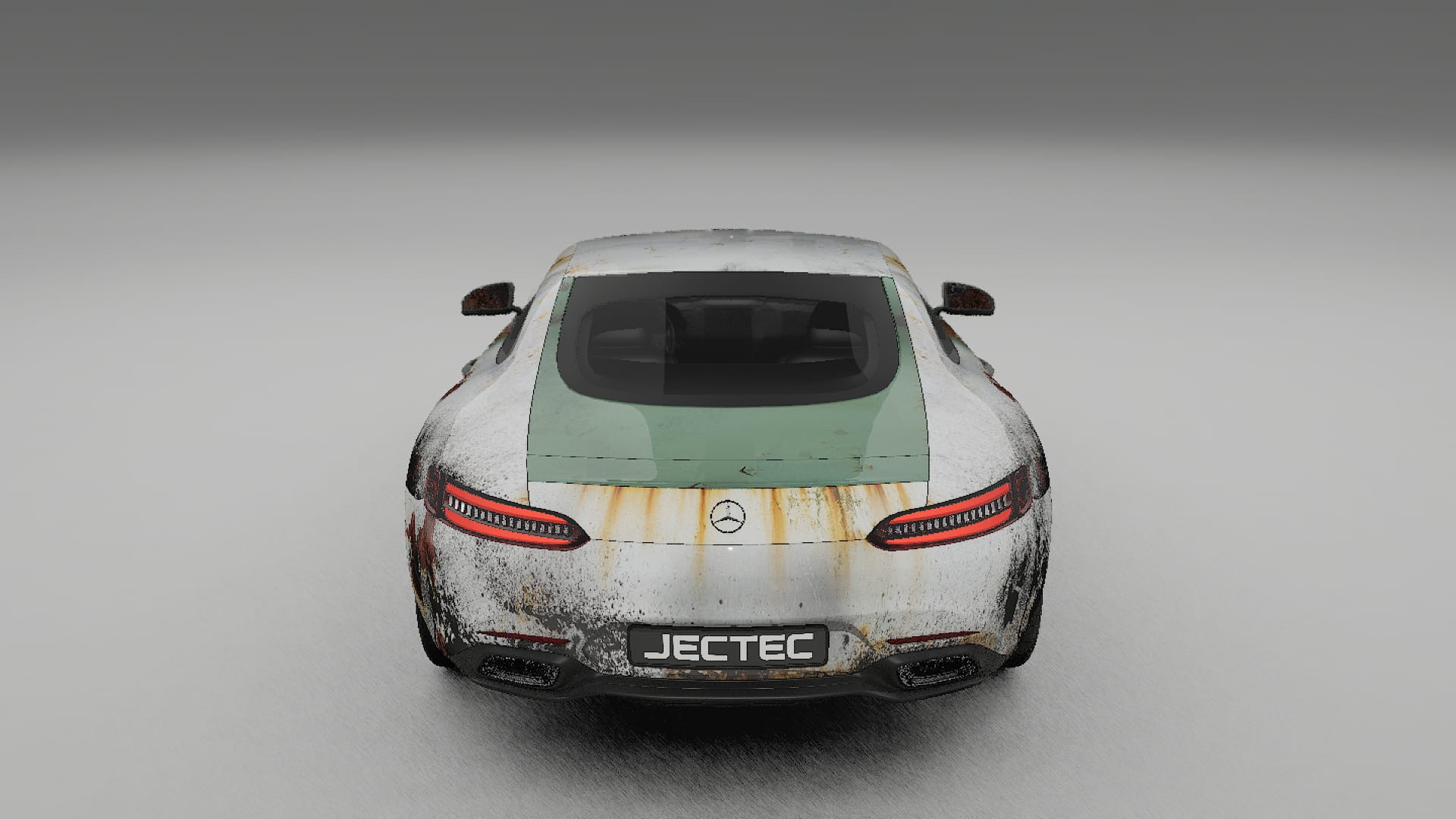 Mercedes AMG GT C190 Coupe COBRA 11 – Ontworpen Wrap PPF Kit van Printbaar Polyurethaanfolie