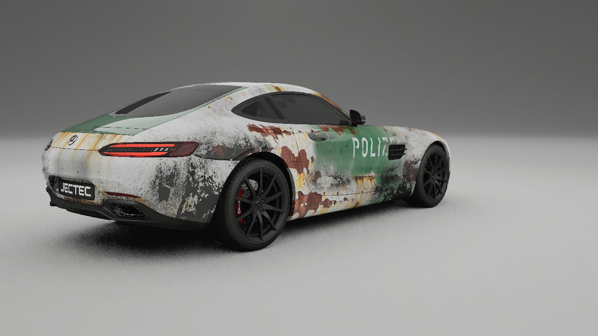 Mercedes AMG GT C190 Coupe COBRA 11 – Ontworpen Wrap PPF Kit van Printbaar Polyurethaanfolie