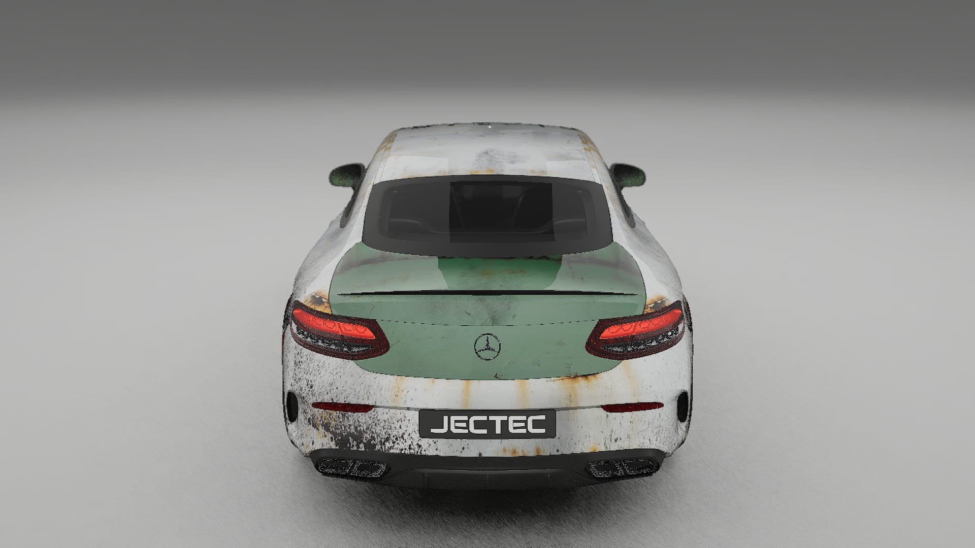 Mercedes C63 AMG W205 Coupe COBRA 11 – Ontworpen Wrap PPF Kit van Printbaar Polyurethaanfolie