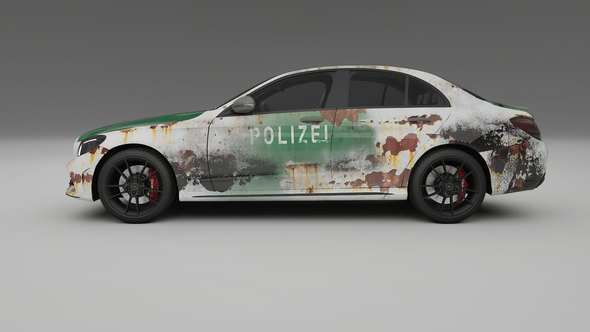 Mercedes C-class W205 AMG sedan COBRA 11 – Ontworpen Wrap PPF Kit van Printbaar Polyurethaanfolie
