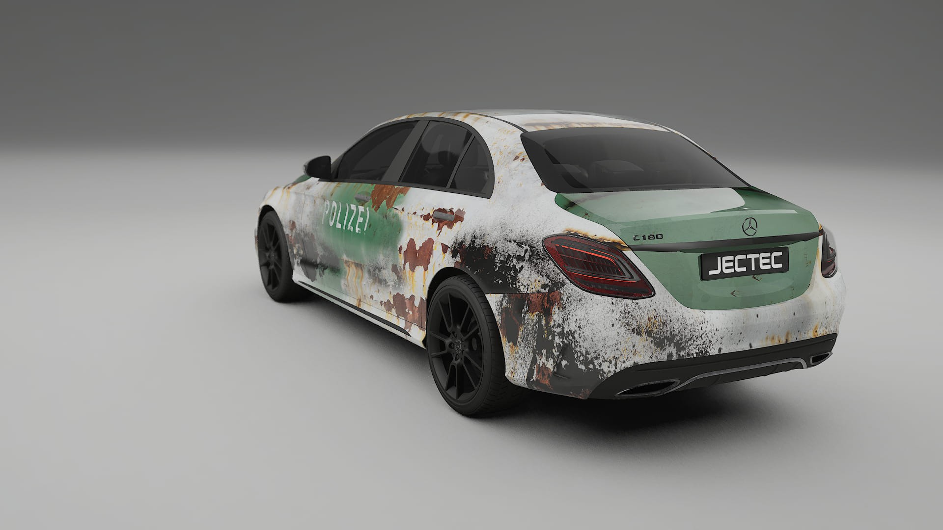 Mercedes C-class W205 AMG sedan COBRA 11 – Ontworpen Wrap PPF Kit van Printbaar Polyurethaanfolie