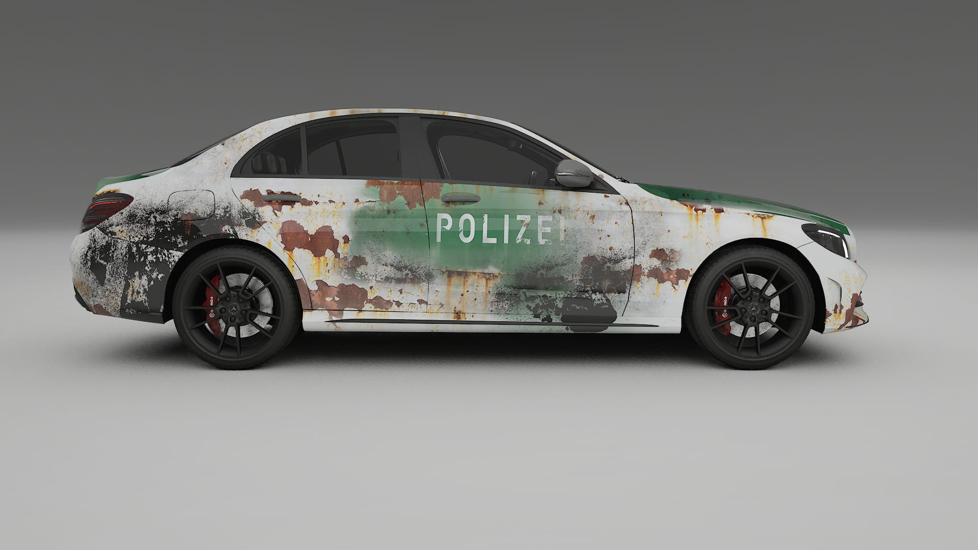 Mercedes C-class W205 AMG sedan COBRA 11 – Ontworpen Wrap PPF Kit van Printbaar Polyurethaanfolie