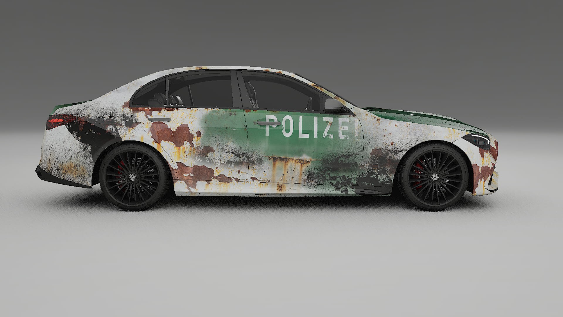 Mercedes C-class W206 COBRA 11 – Ontworpen Wrap PPF Kit van Printbaar Polyurethaanfolie