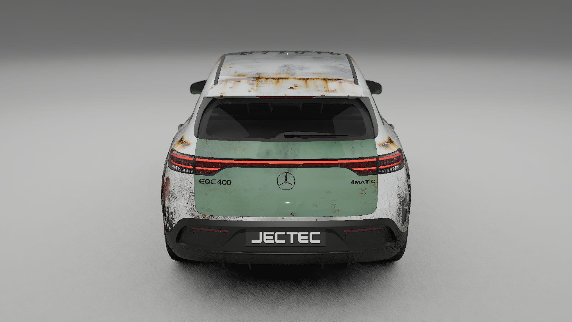 Mercedes EQC AMG COBRA 11 – Ontworpen Wrap PPF Kit van Printbaar Polyurethaanfolie