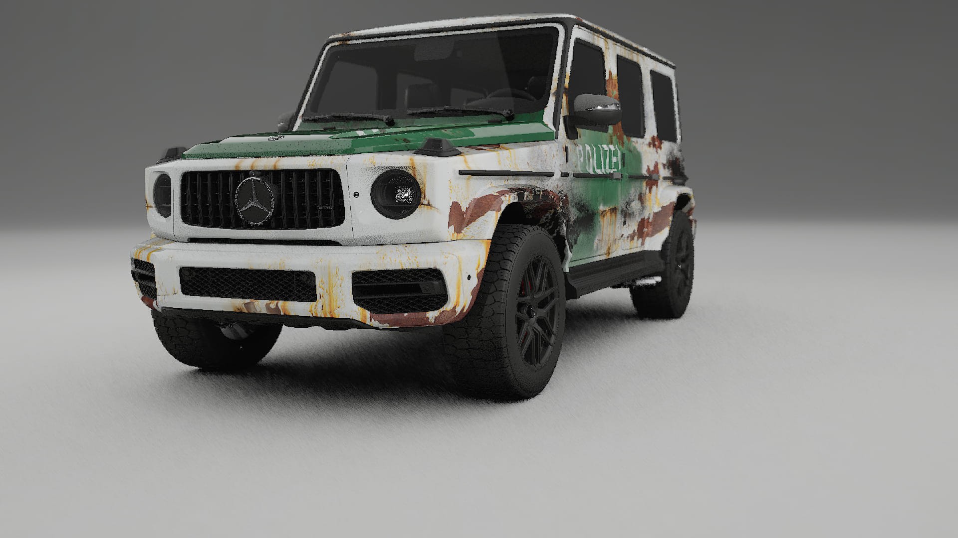 Mercedes G63 AMG W463A COBRA 11 – Ontworpen Wrap PPF Kit van Printbaar Polyurethaanfolie
