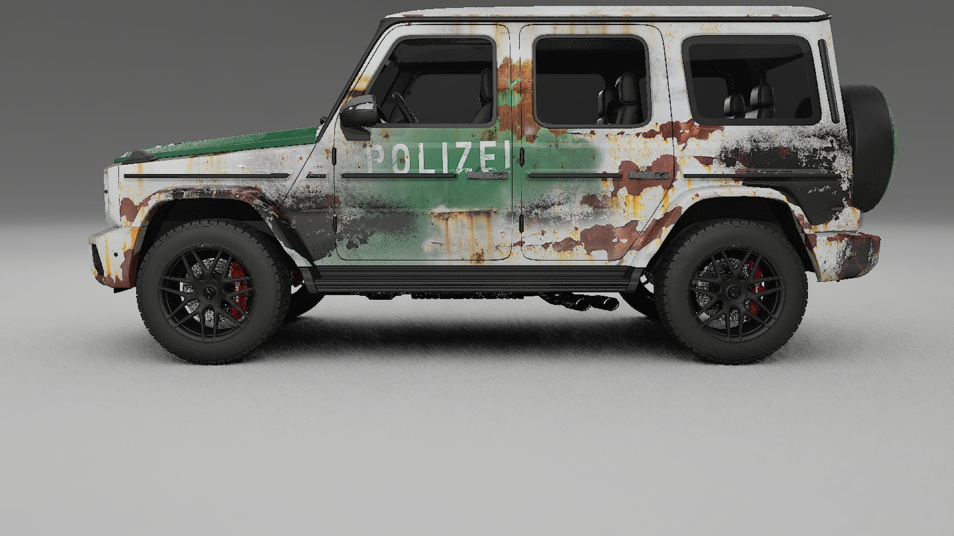Mercedes G63 AMG W463A COBRA 11 – Ontworpen Wrap PPF Kit van Printbaar Polyurethaanfolie