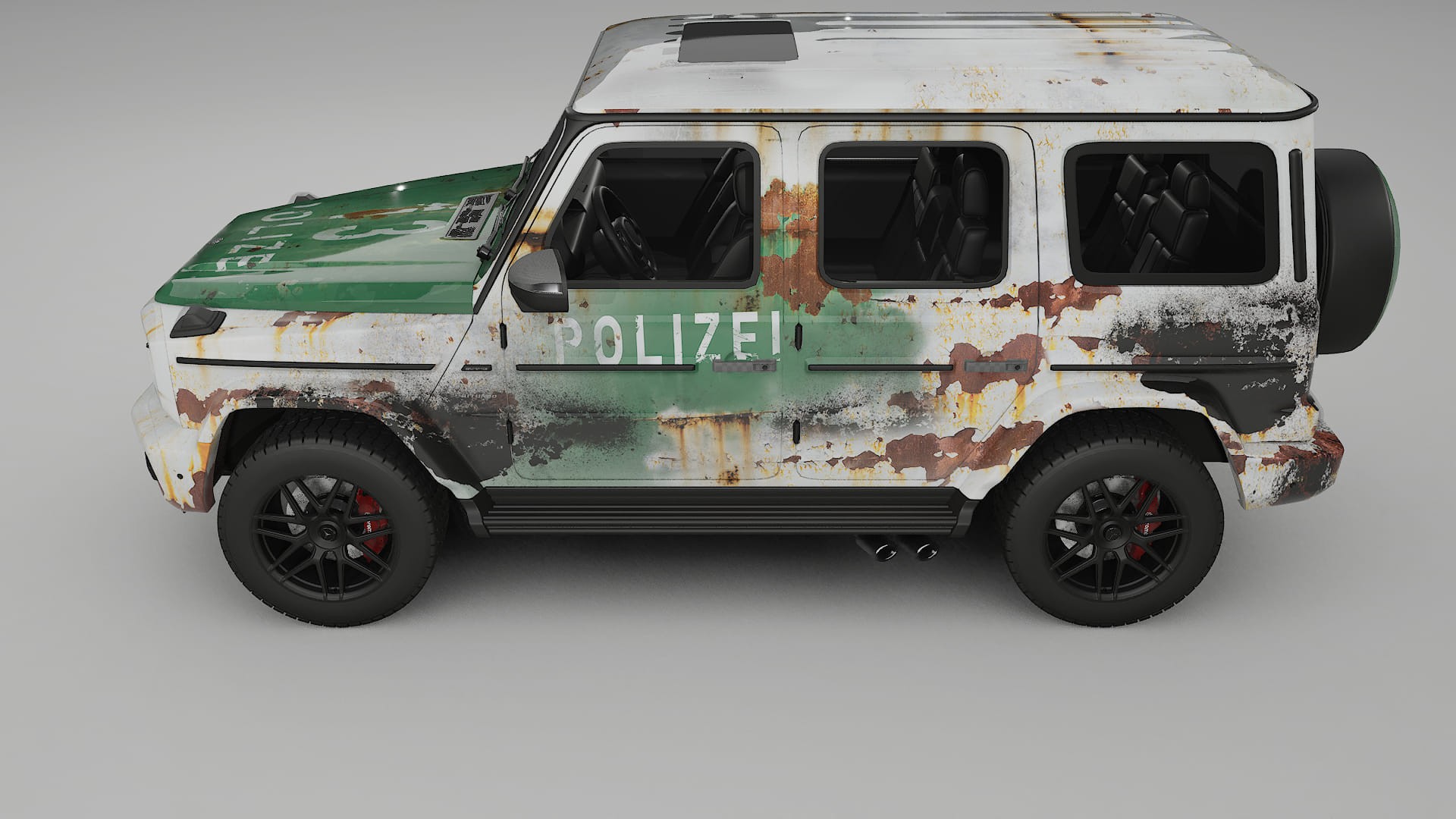 Mercedes G63 AMG W463A COBRA 11 – Ontworpen Wrap PPF Kit van Printbaar Polyurethaanfolie